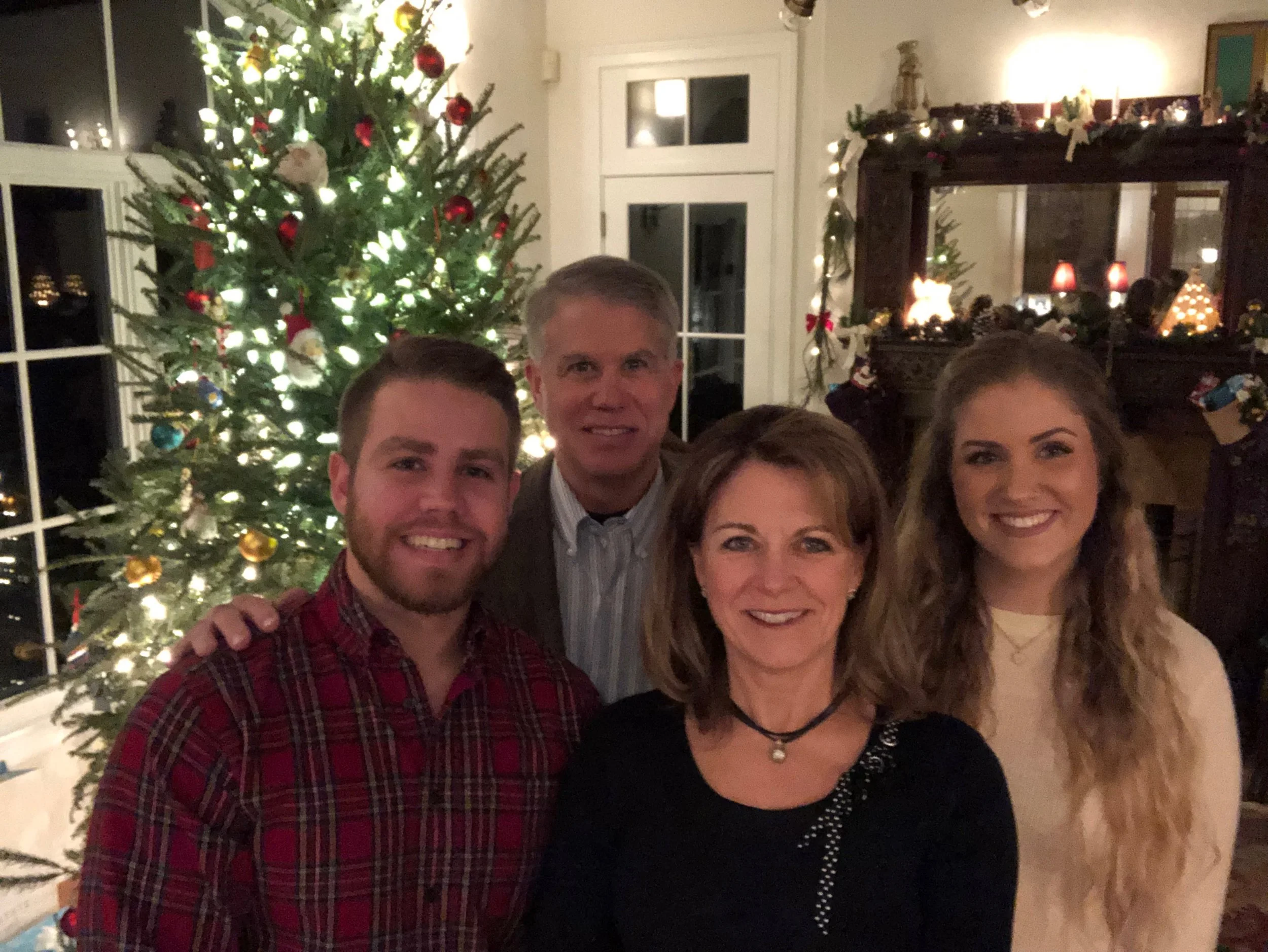  Christmas Eve with the family.  
