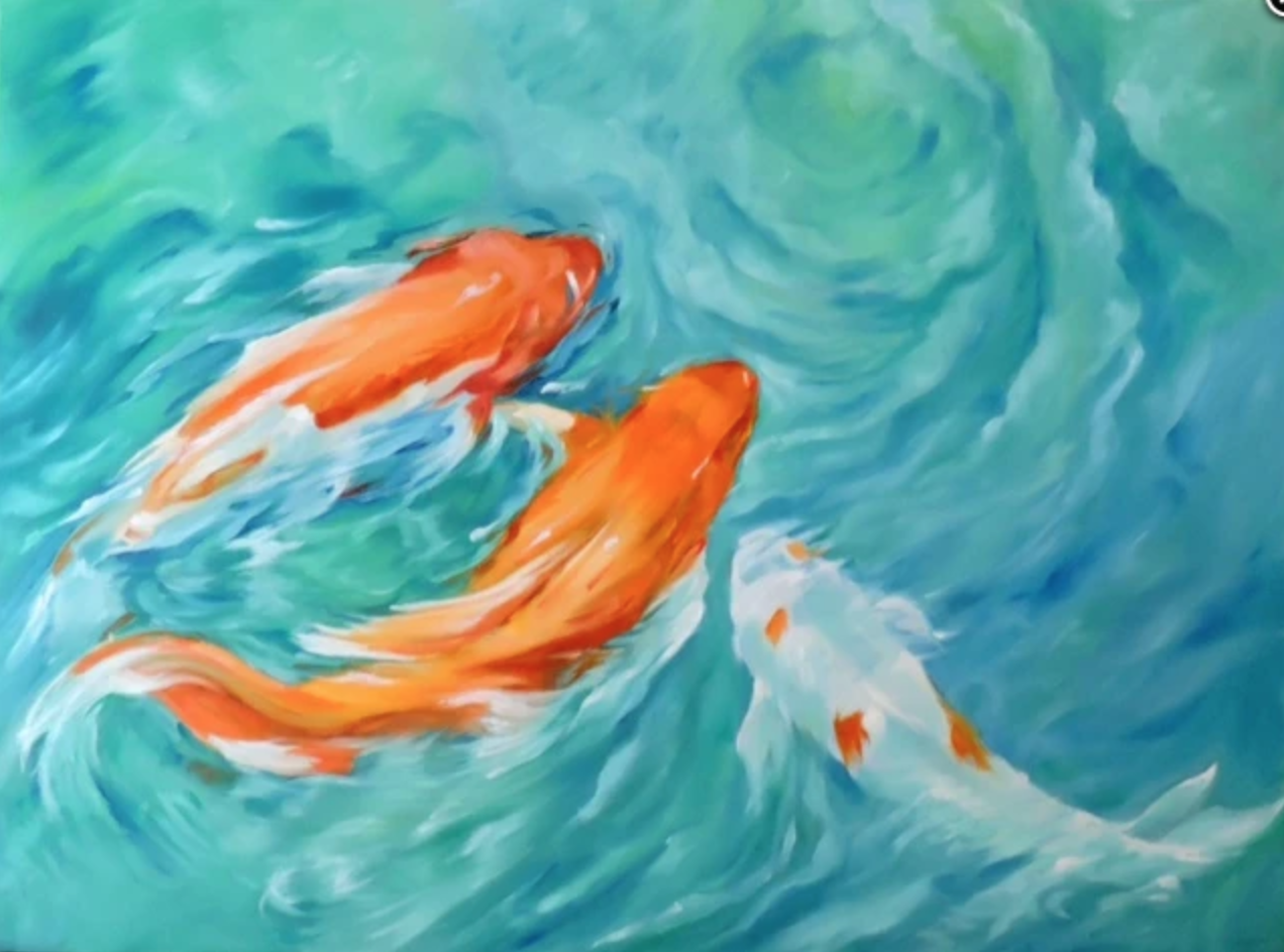 Pamela Couch : Koi Trio