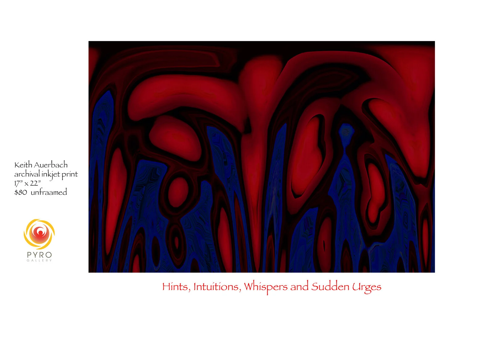Keith Auerbach : Hints, Intuitions, Whispers and Sudden Urges