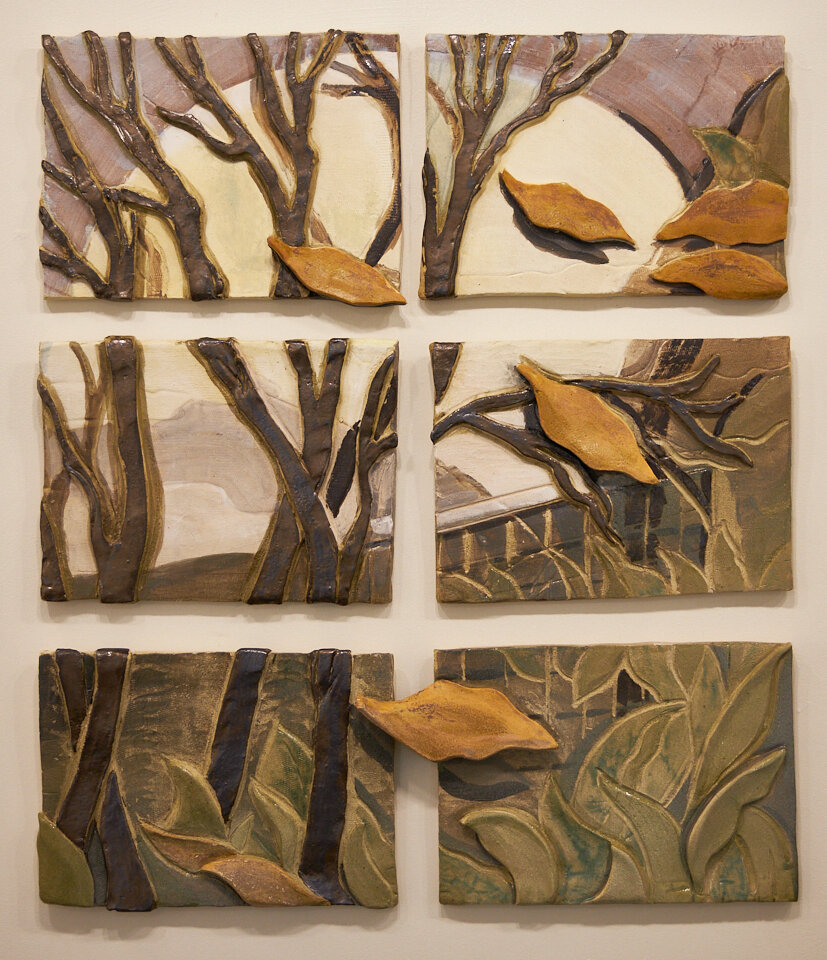 John McCarthy : Mural ~ Falling Leaves