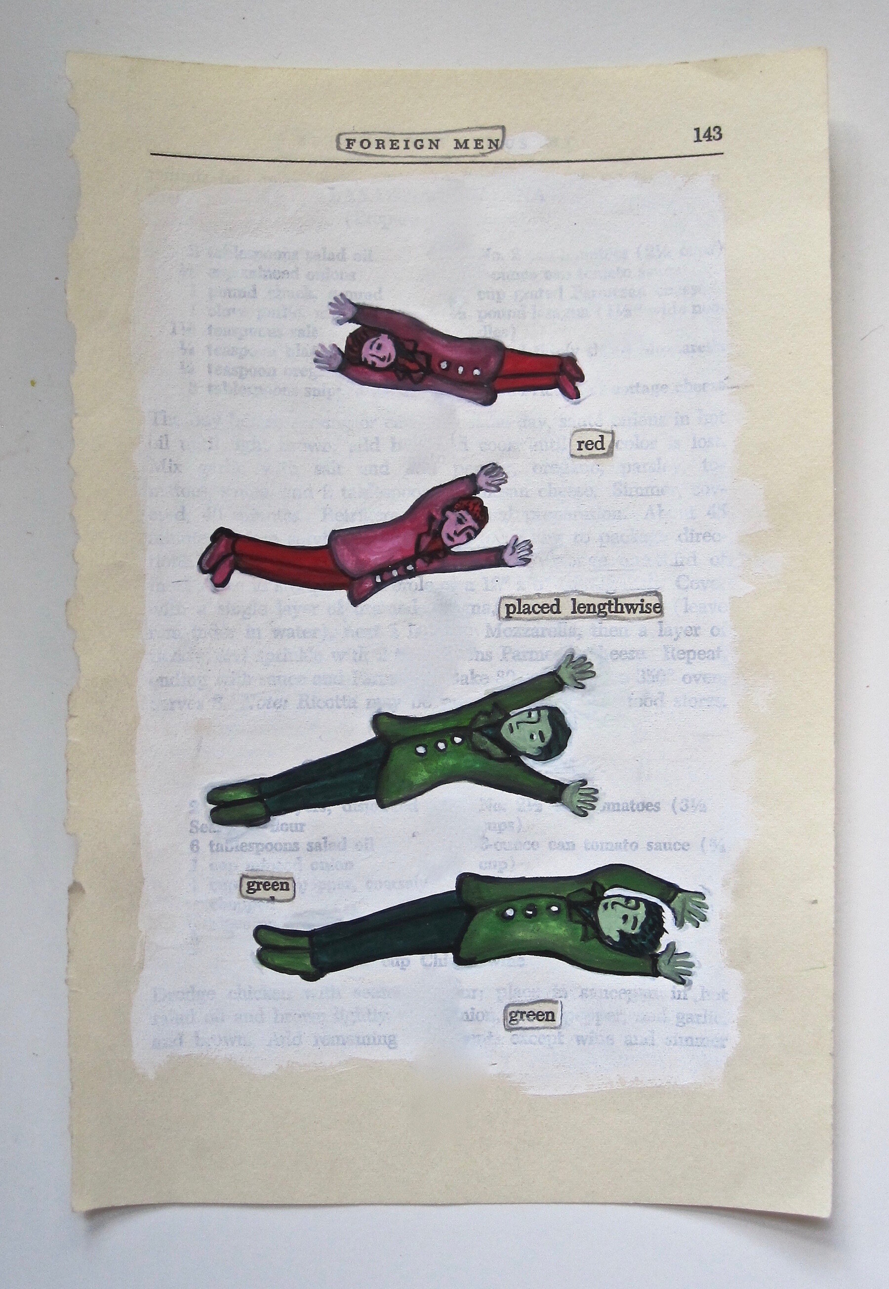 Nancy Currier : The Cookbook Stories: &nbsp;Foreign Men