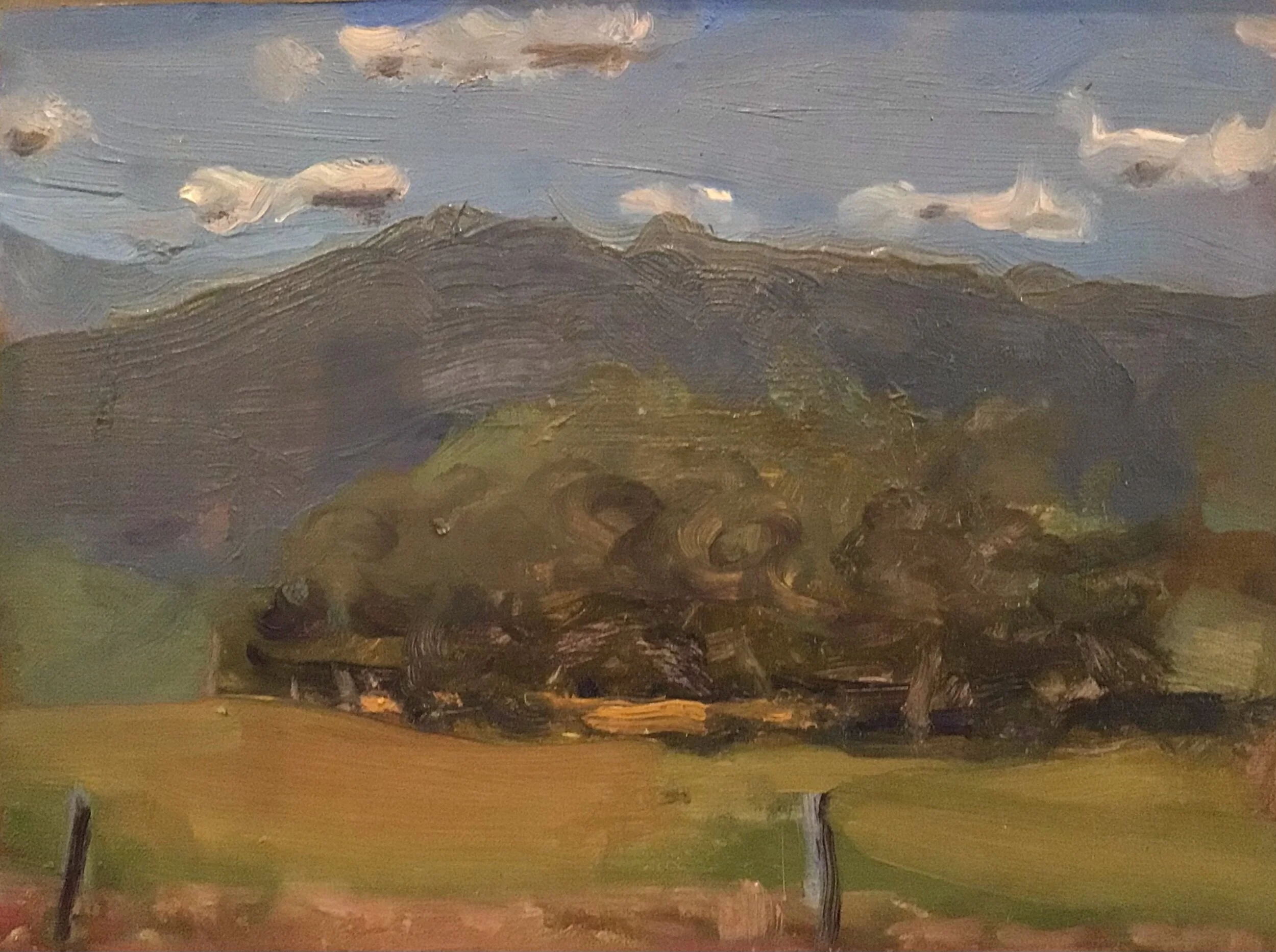 #1 Montana Landscape Oil on Panel, 11.5”x8.5” 2020.jpeg