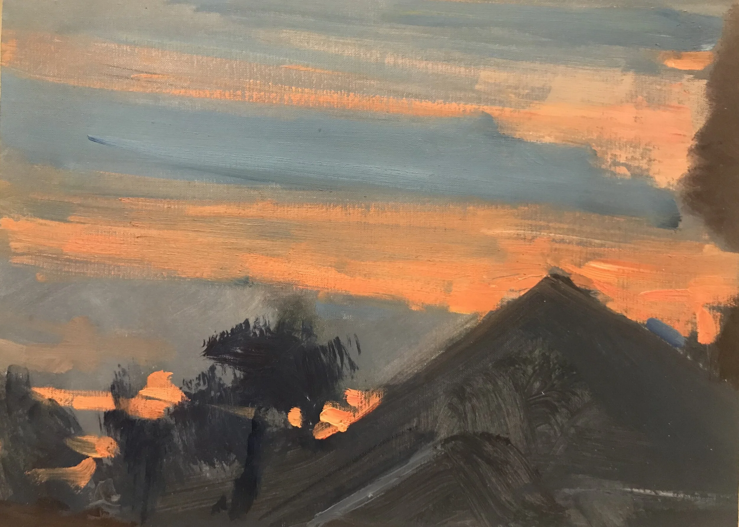 #12 “Sunset” Oil on Panel 15.5”x11.5” 2018.jpg