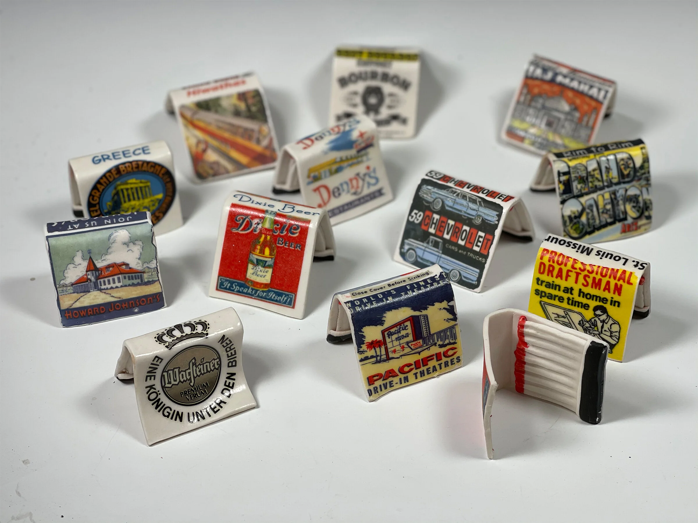 Suzanne Sidebottom :  Assorted Matchbooks