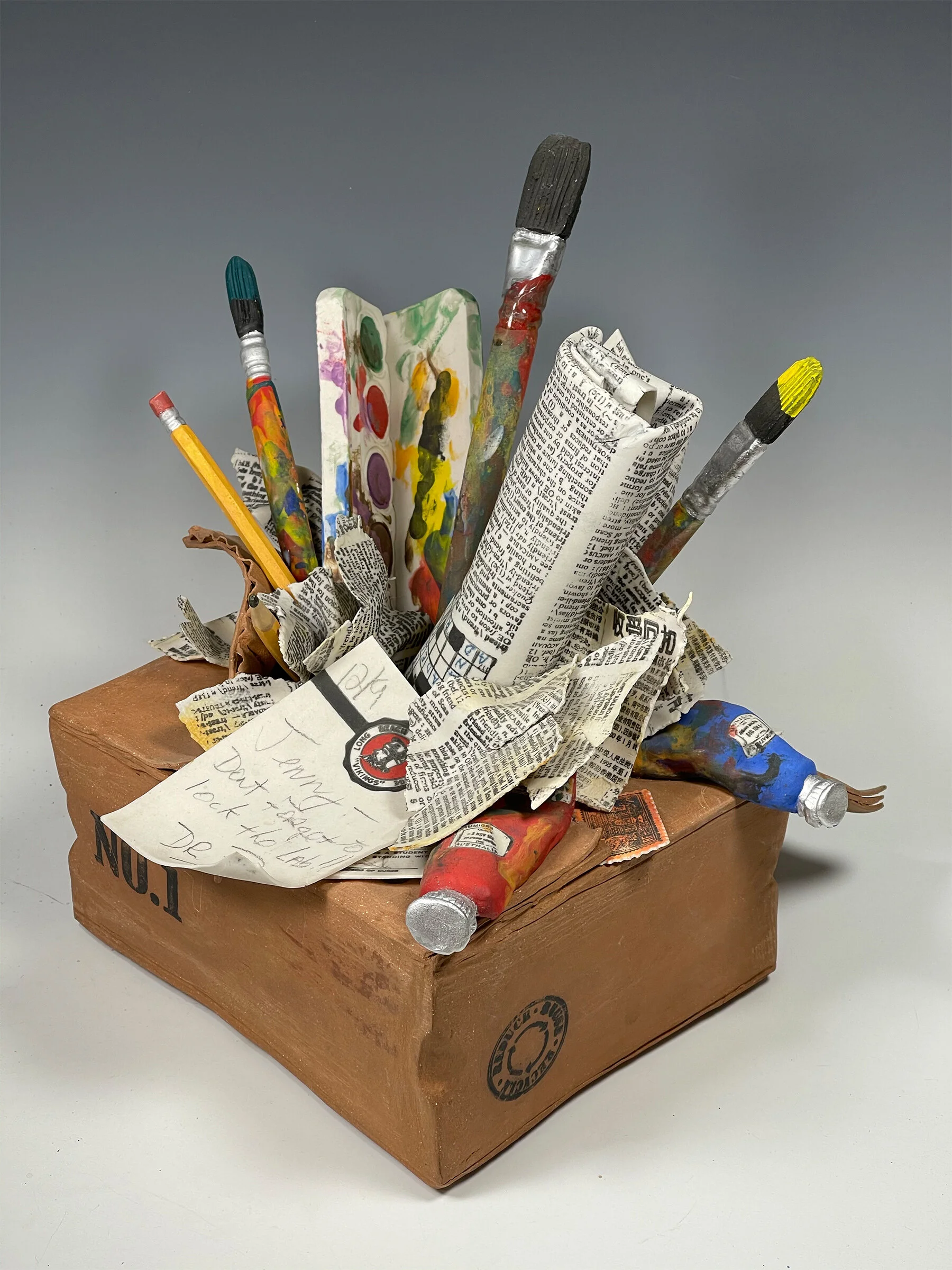 Suzanne Sidebottom :  Cleaned Out the Studio