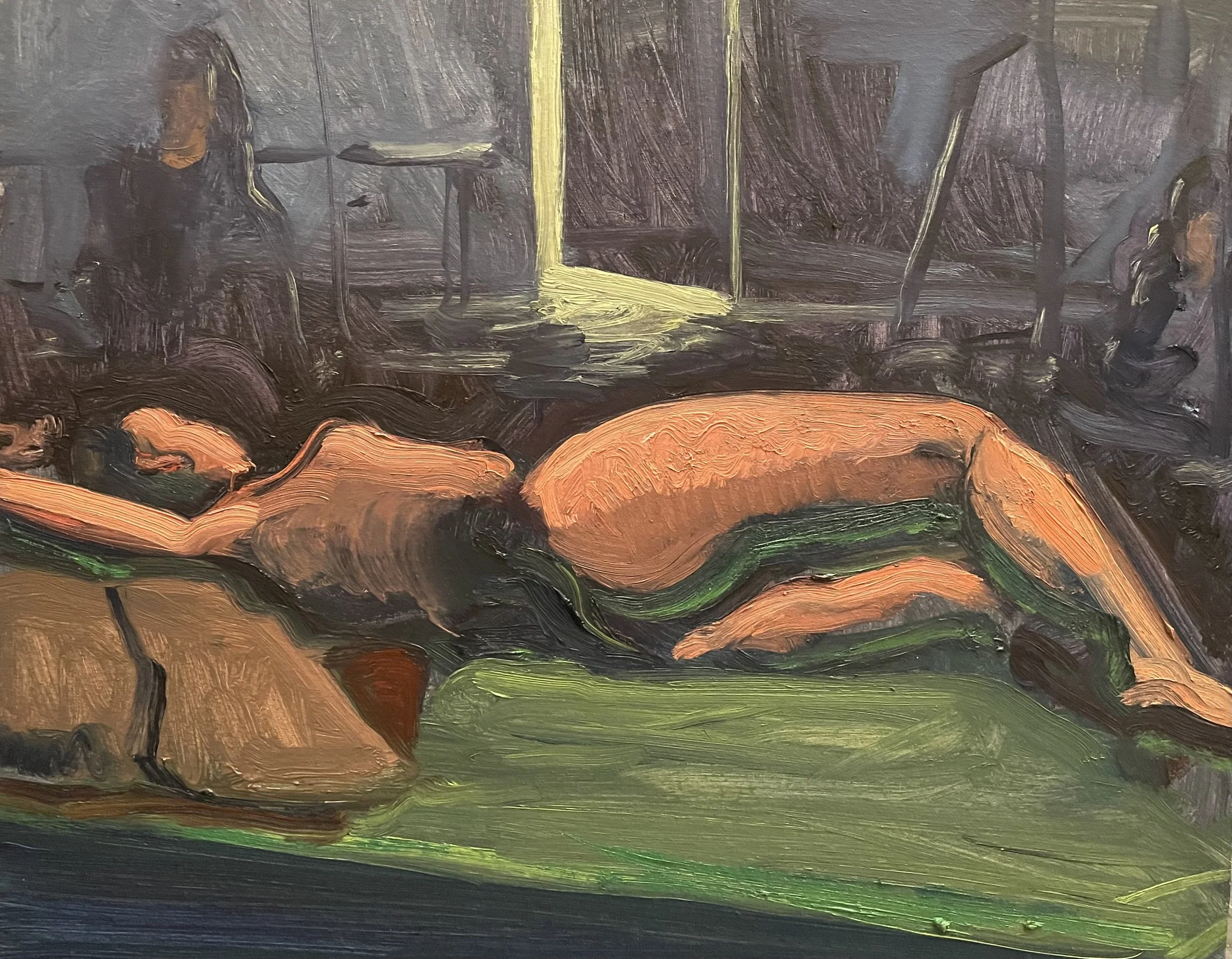 Aaron Lubrick, Reclining Model