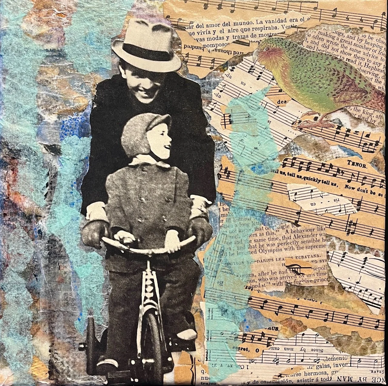 Mary Farnum Burnley, Collage #1