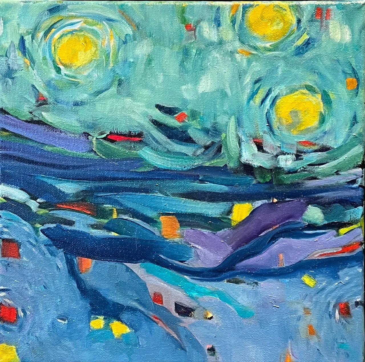 Mary Farnum Burnley, Three suns in the sky