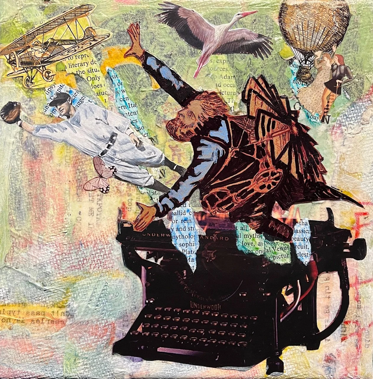 Mary Farnum Burnley, Collage 5