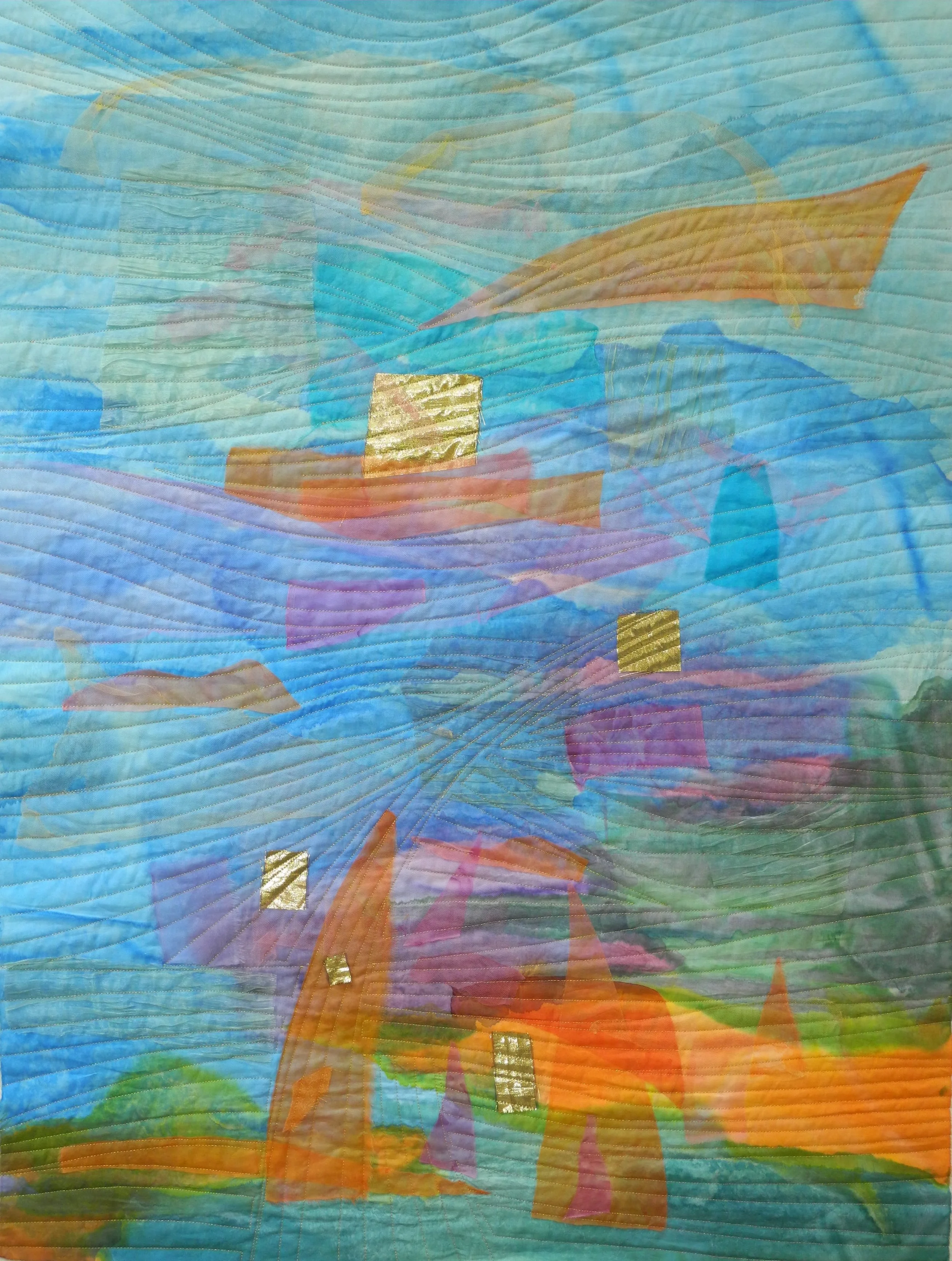 Sherrie Spangler, Sunset Sailing on the Sound