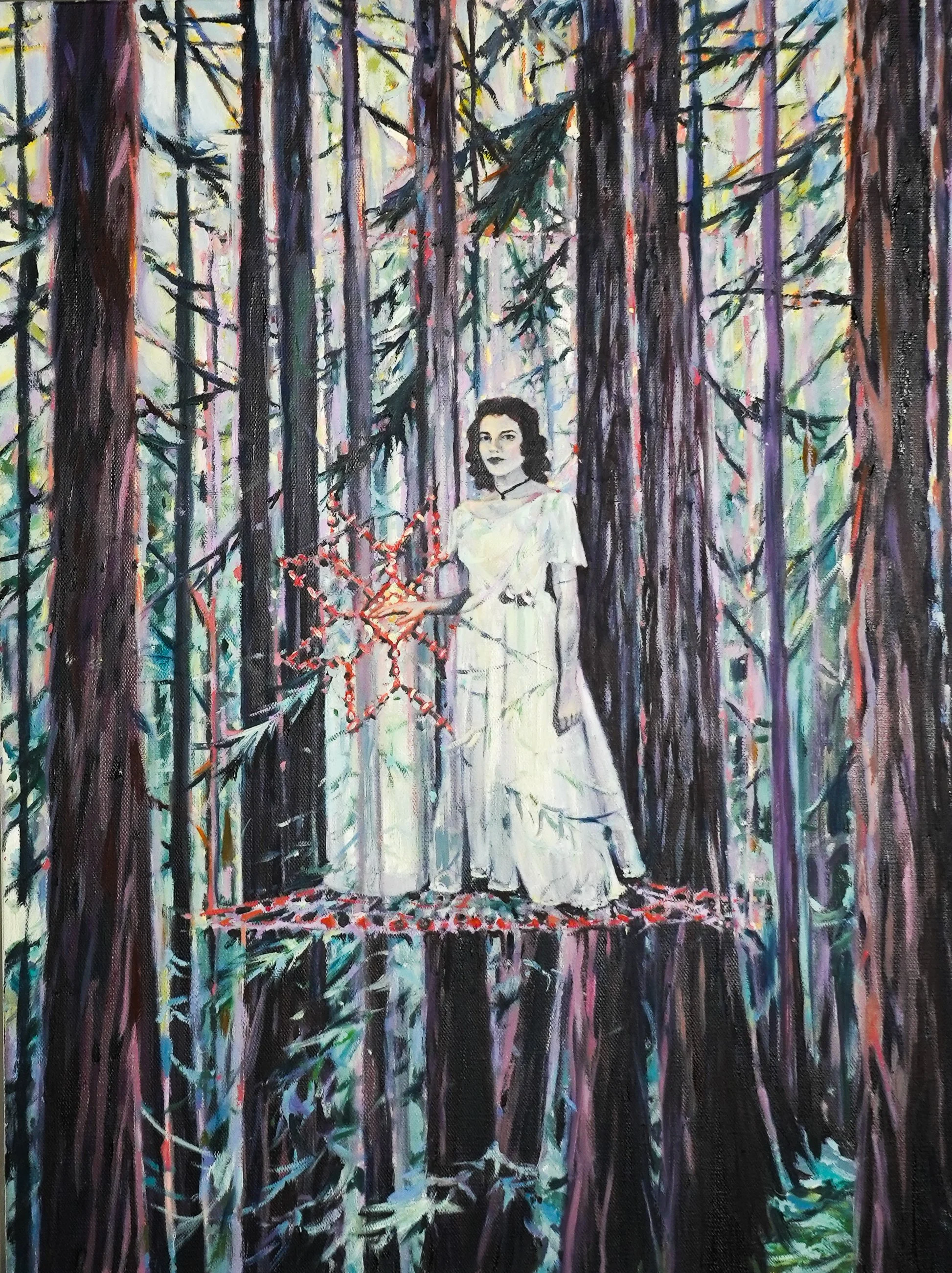 Charlotte Pollock,  “June at The “Henry Miller Library”