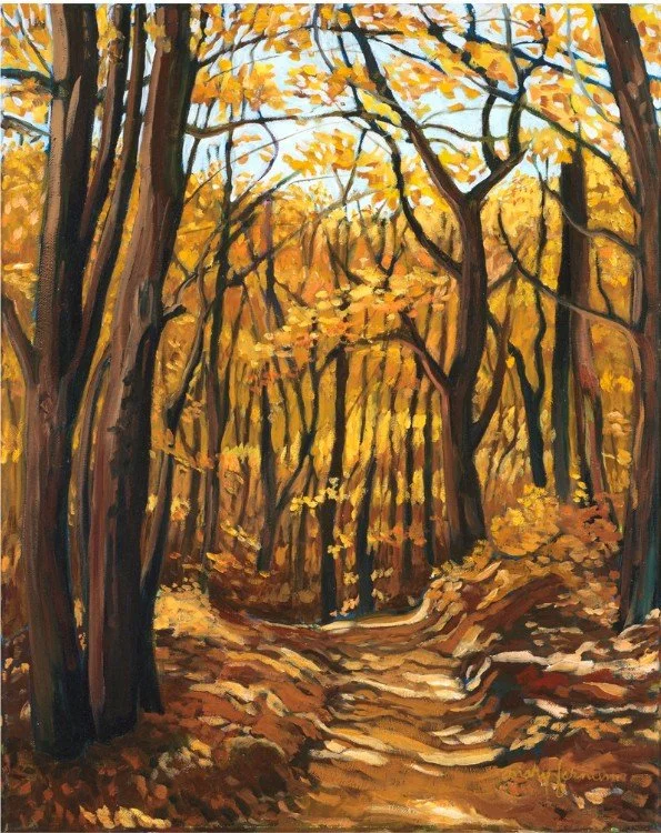 Mary Farnum Burnley, A Walk in a Golden Wood