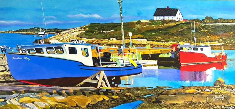 Chris Hartsfield, "Low Tide Peggy"s Cove'