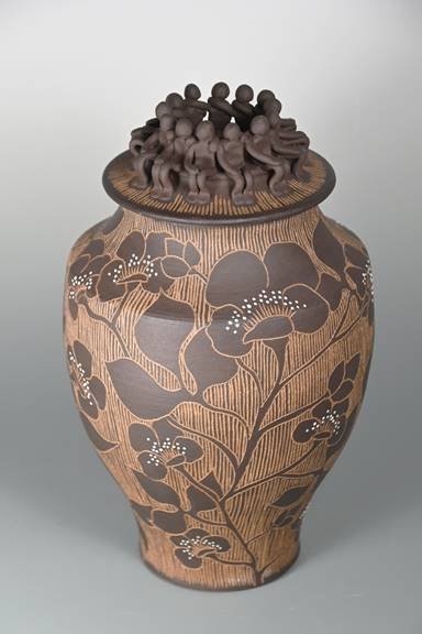 Bill and Gean Bowen,  Garden Party