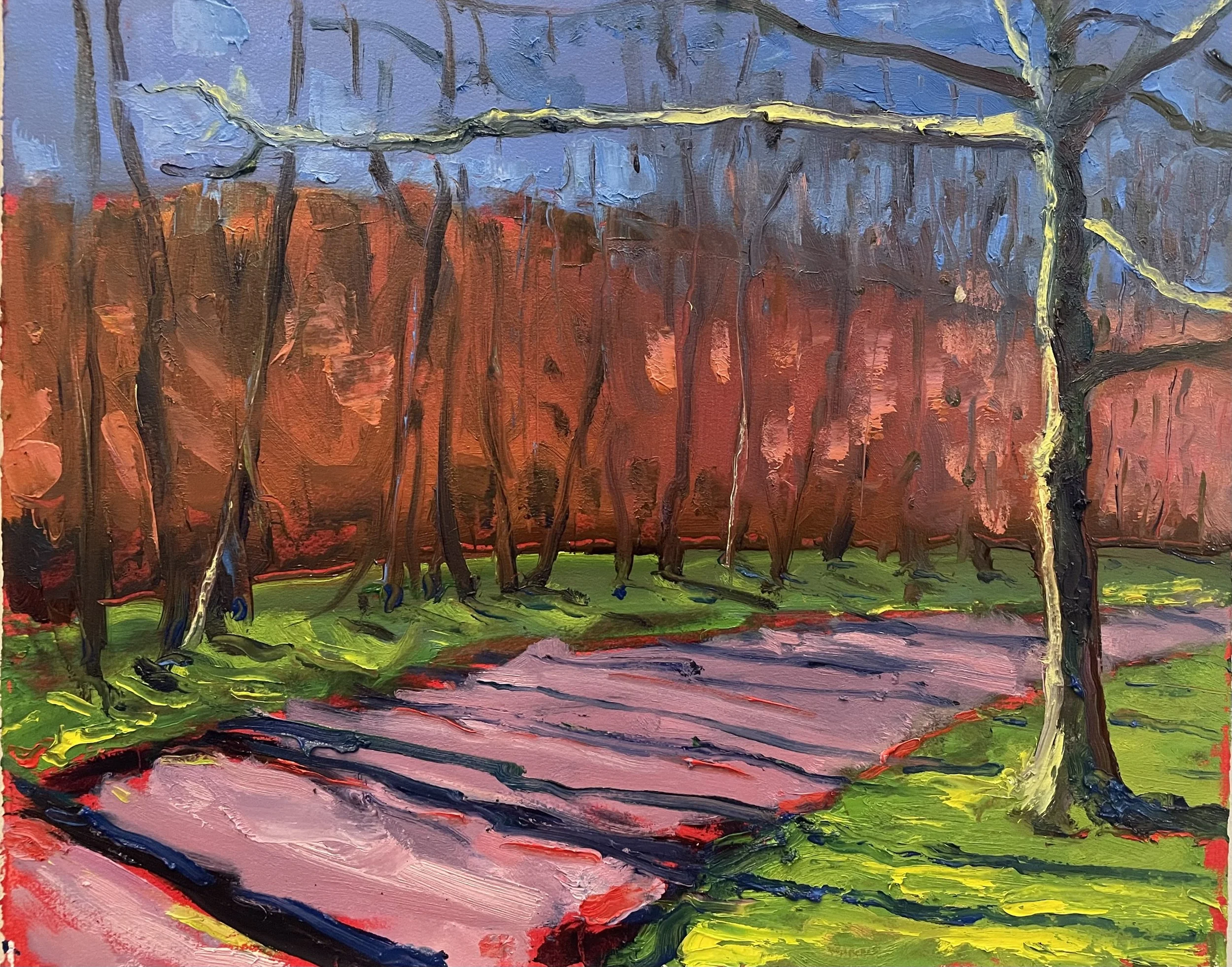 Aaron Lubrick, Early Spring in Cherokee Park