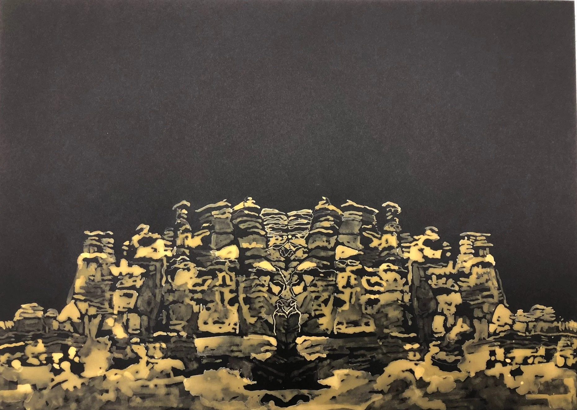 Elizabeth Berry, Totems 2, Plaza Blanca 