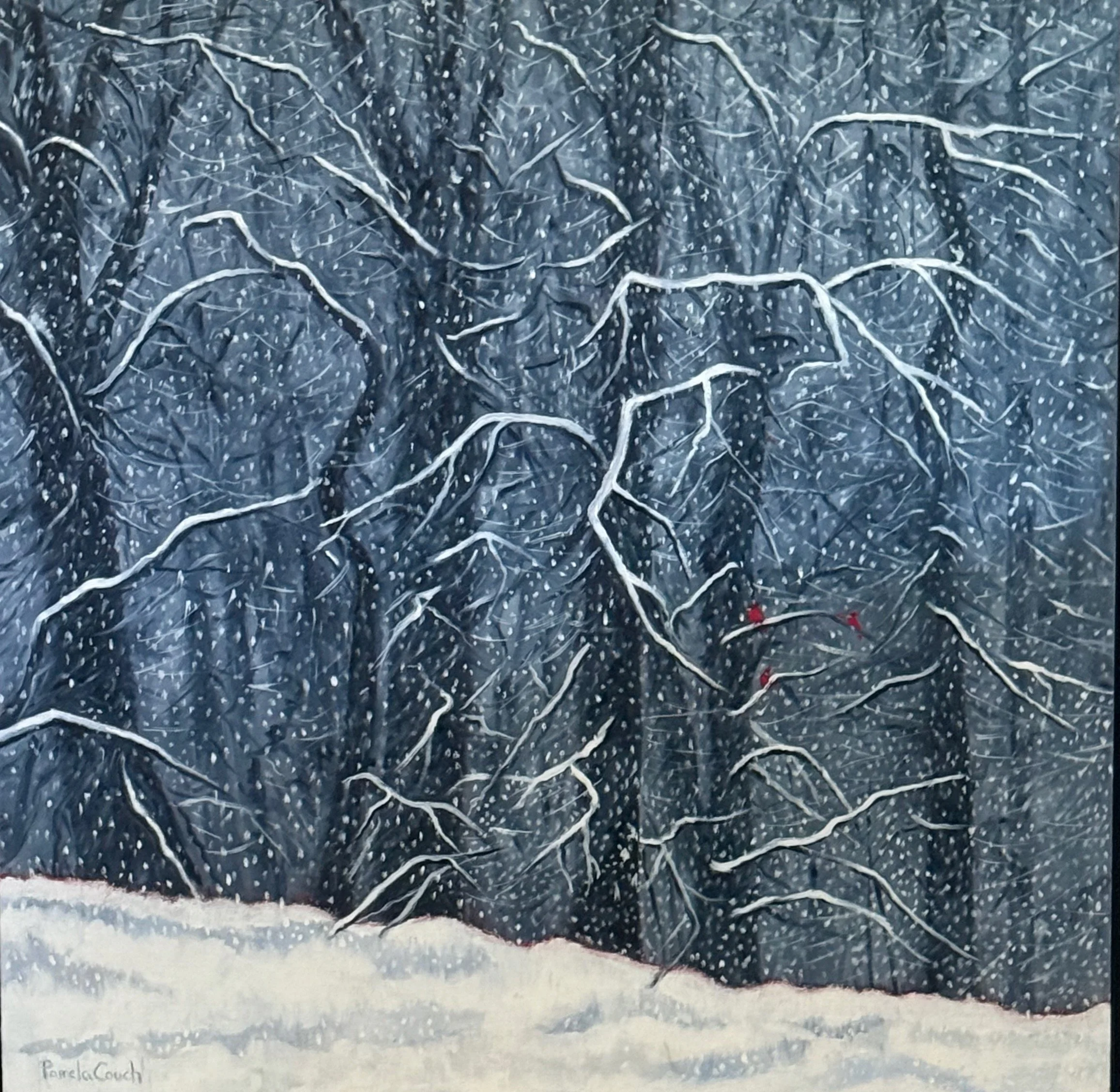 Pamela Couch,  Winter Trees