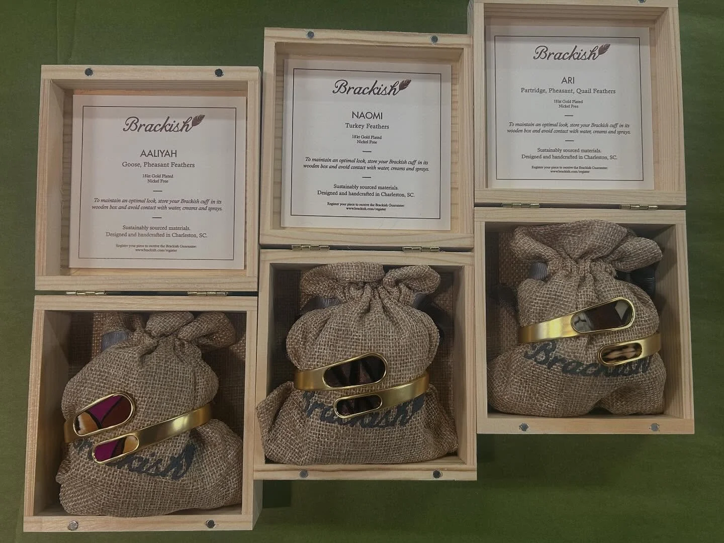 Holy cow! These new @brackish hinge cuffs are to die for!
