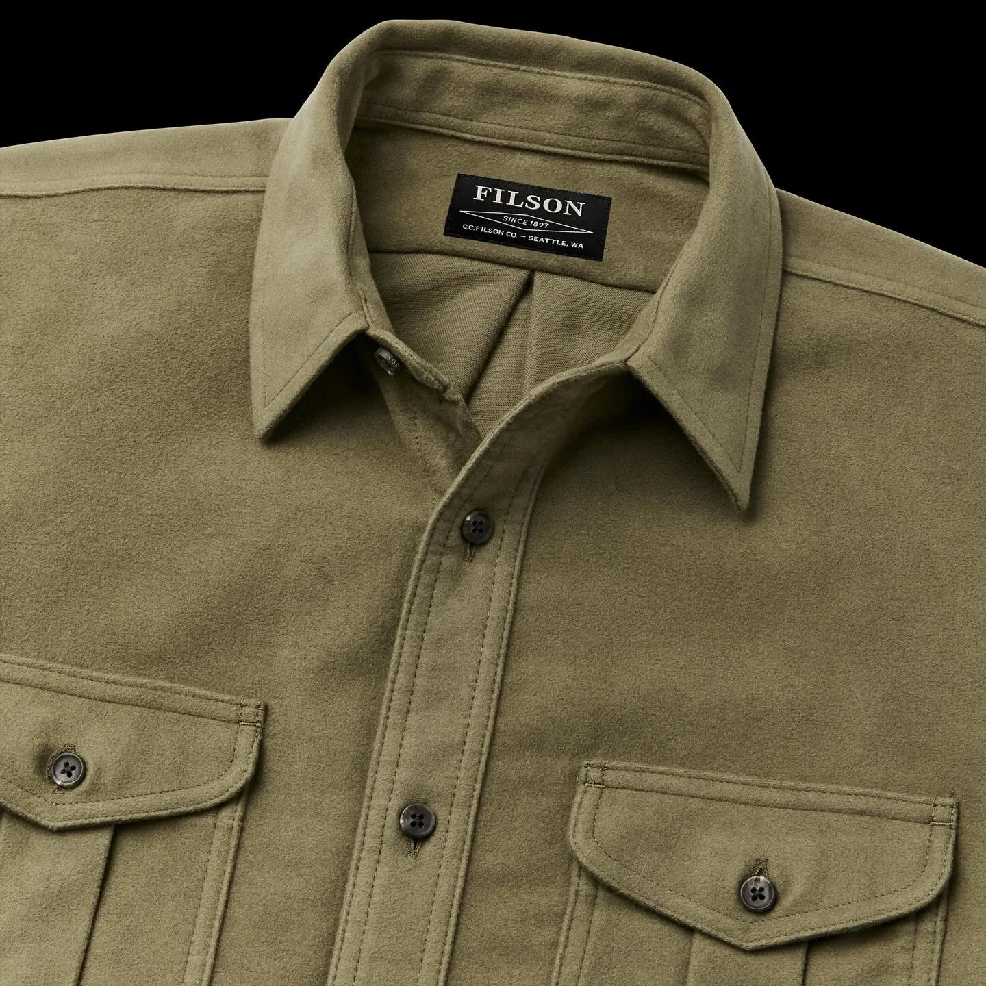 Our latest obsession: Filson Moleskin Seattle Shirt

Moleskin is a durable, historic cotton fabric made from tightly woven cotton that&rsquo;s shorn to produce a suede-like nap for exceptional softness.

&bull;Made with medium-weight, wind- and tear-