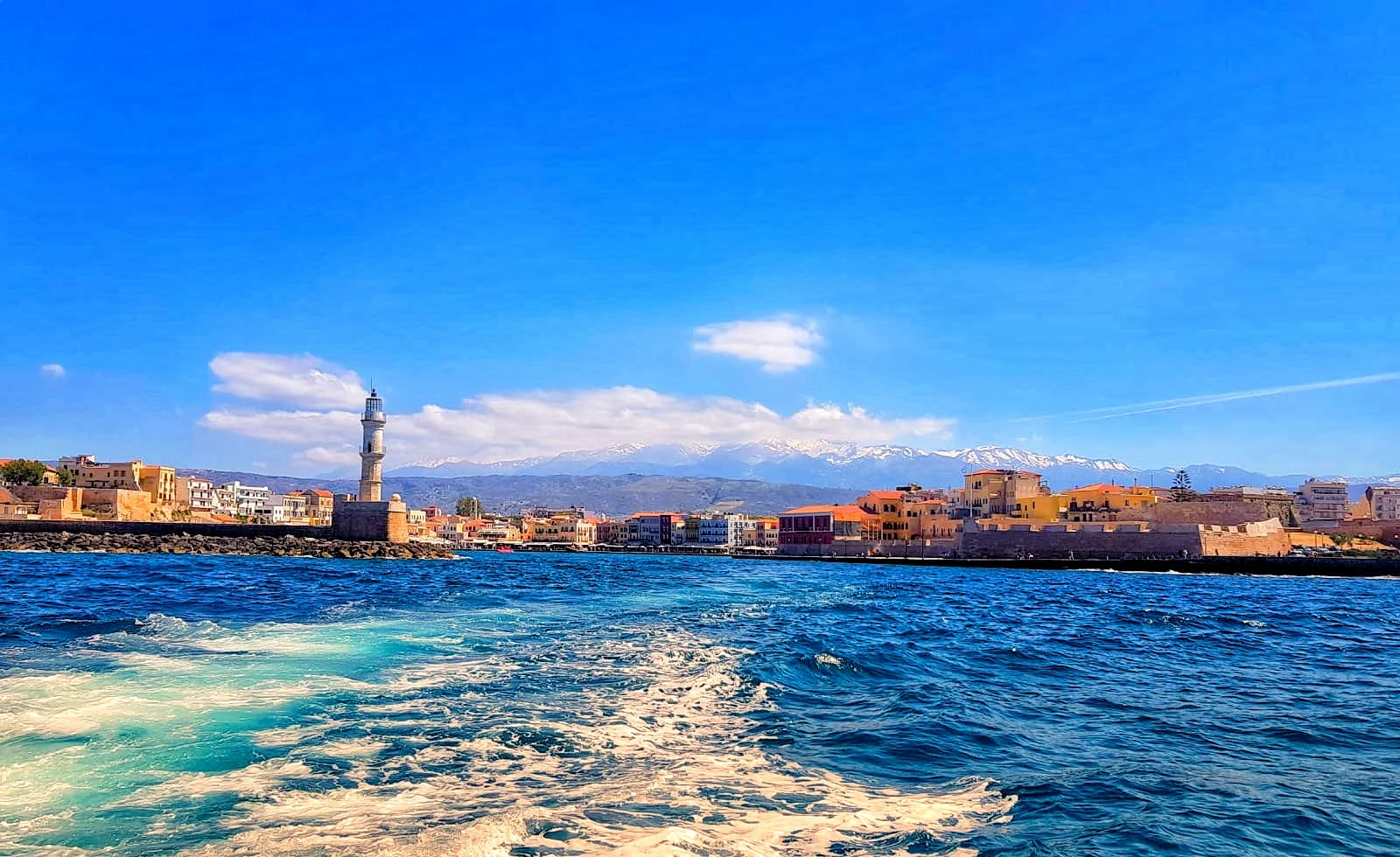 Entrance to Chania - The Venetian Harbour