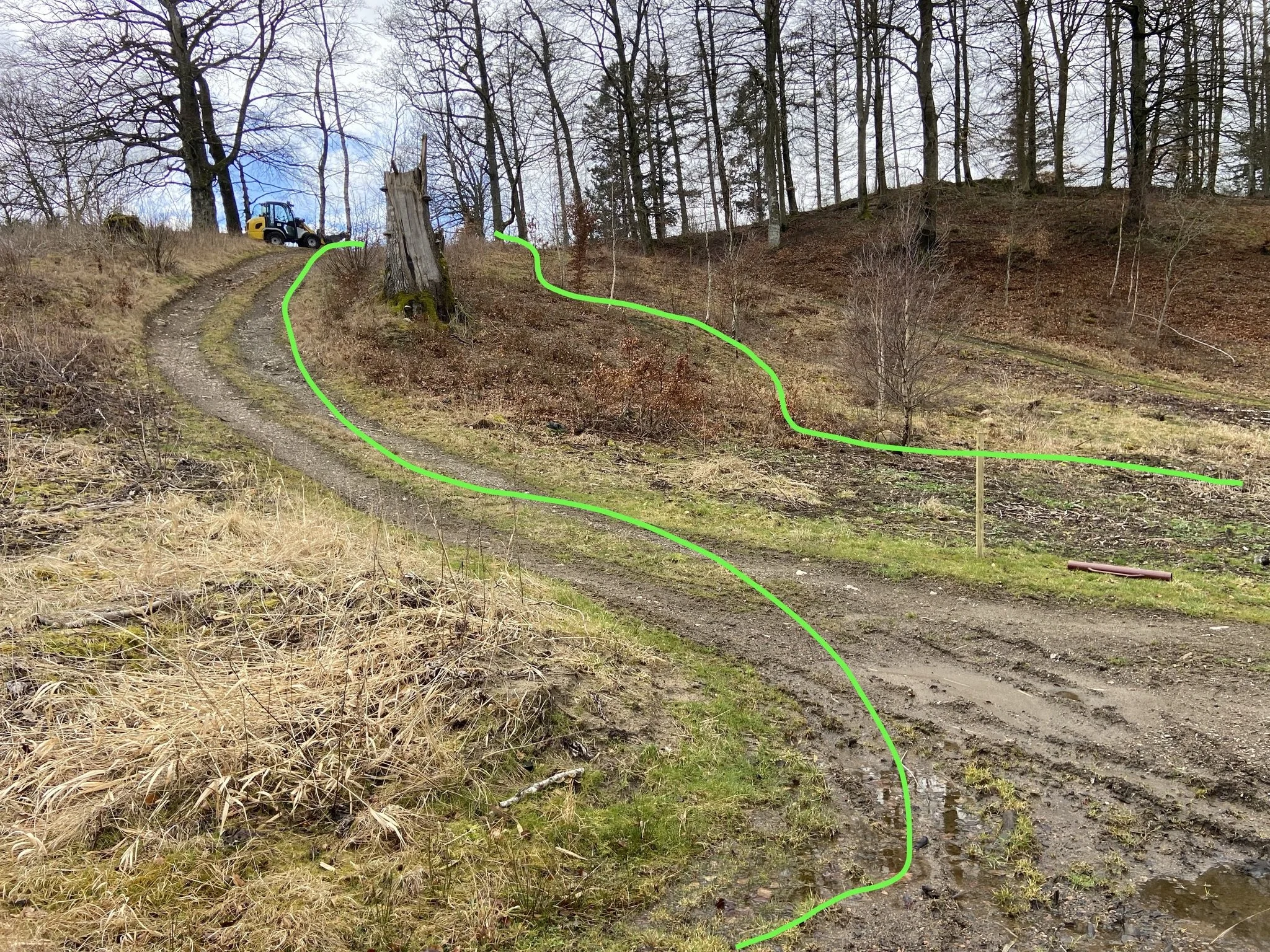 Vårstädningen blev perfekt nu har vi en tävlingsbana av klass