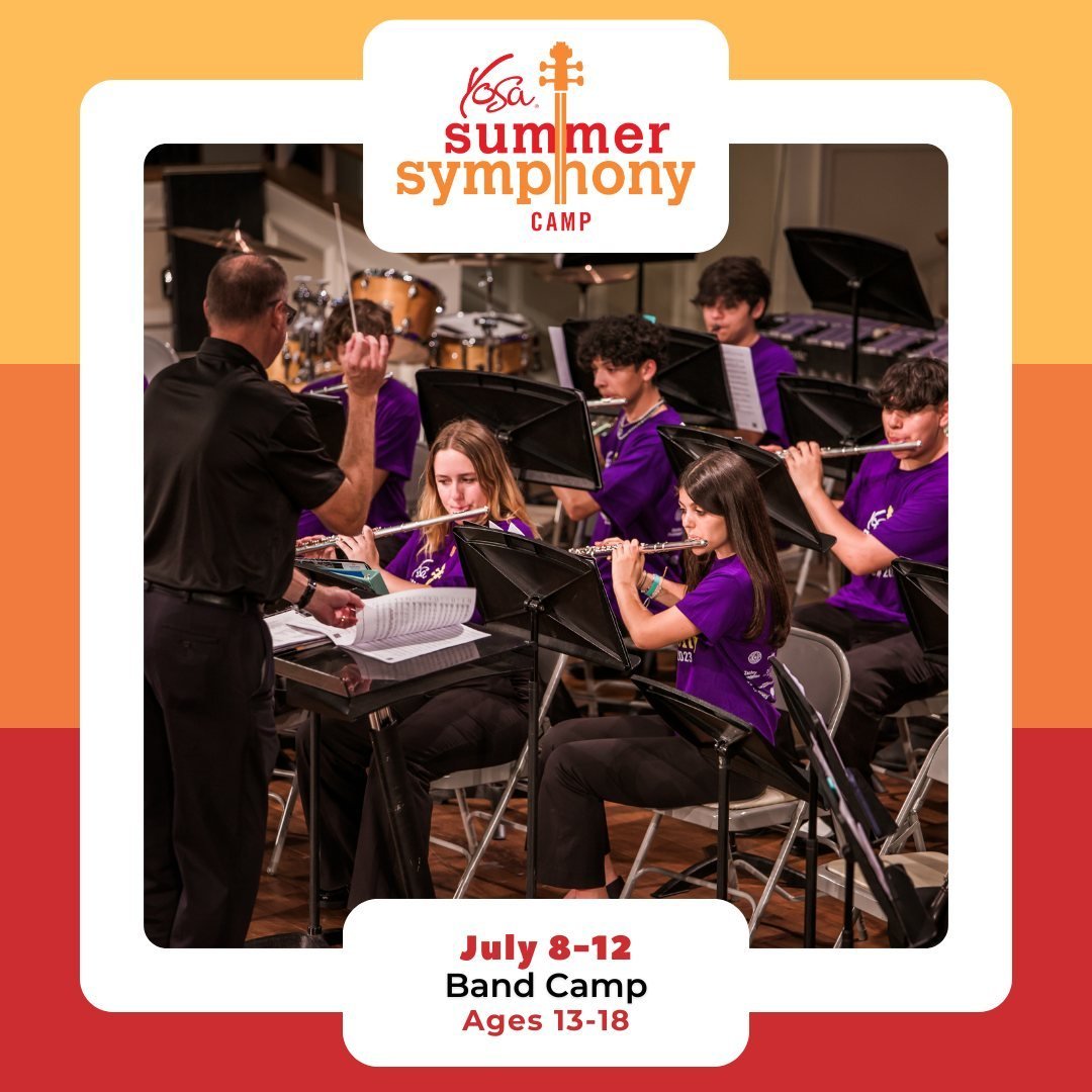 🌟 Kickstart your summer with YOSA's Summer Symphony Camp Week 1 sessions from July 8 to July 12, 2024, 9:00 a.m. - 3:00 p.m. 

Dive into a world of musical exploration with our exciting lineup:

🎵 YOSA Band Camp
🎻 YOSA High School String Orchestra