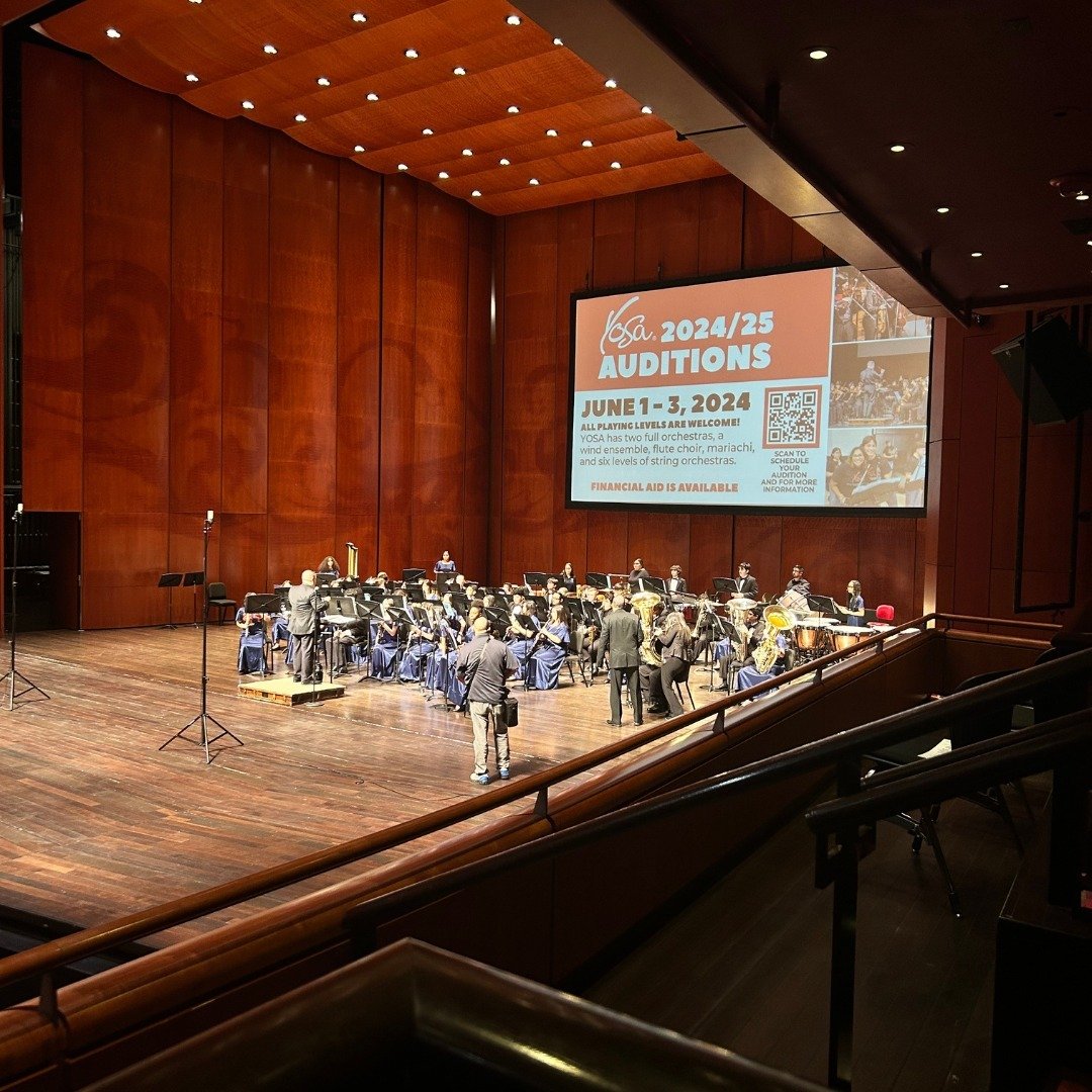 A huge round of applause to all 16 schools who participated in the 2024 YOSA Invitational! 🎶✨ Your dedication to music and commitment to excellence truly shined on the stage of the Tobin Center for the Performing Arts' prestigious H-E-B Performance 