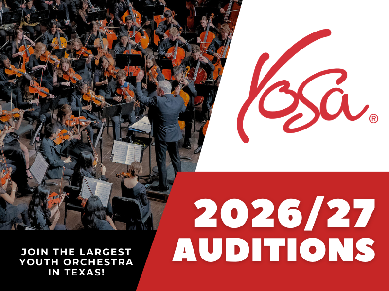 YOSA 2026/27 Auditions