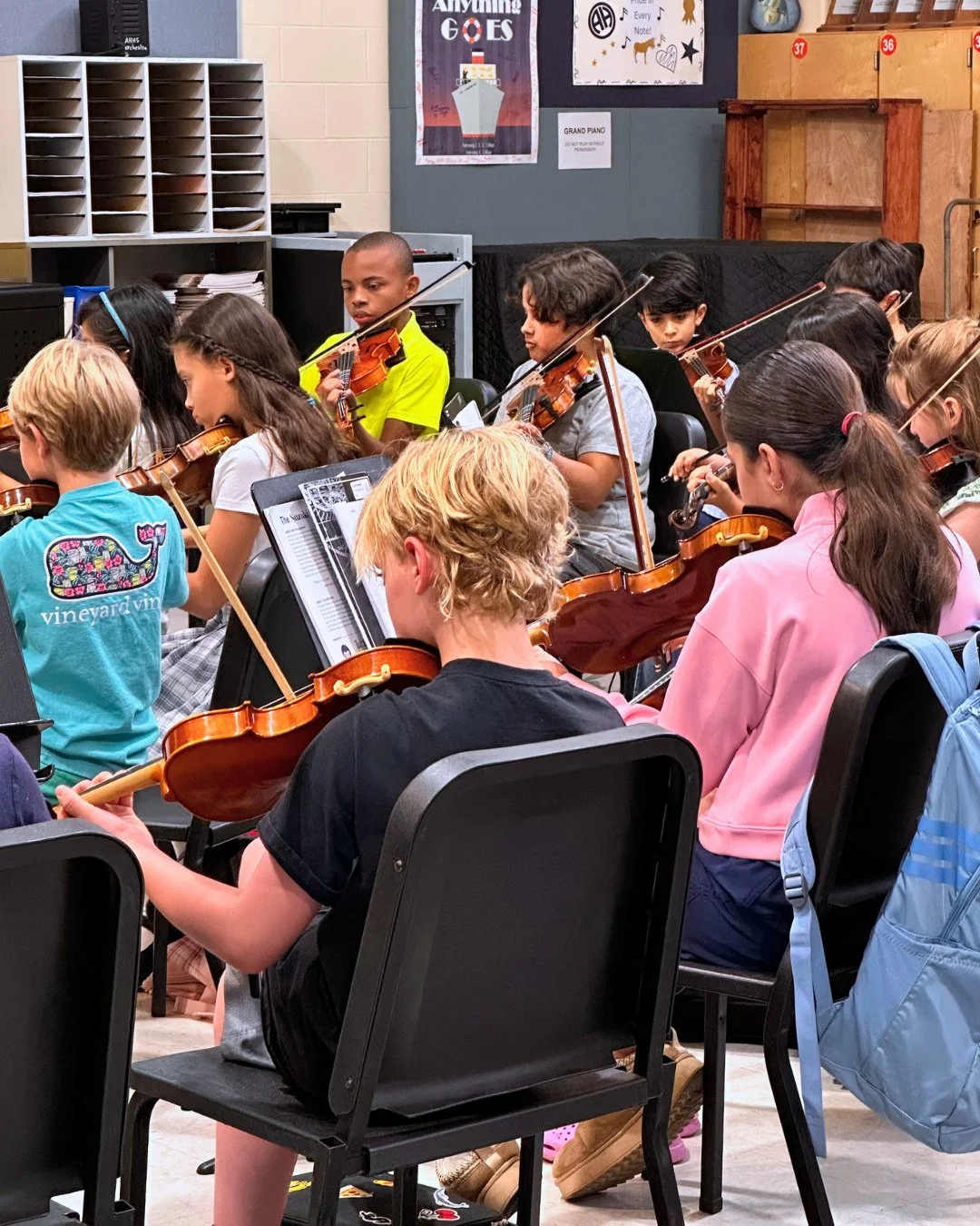 On April 12, you get to share the YOSA experience with someone important in your life. ⁠
⁠
Invite a friend to sit beside you in rehearsal, play your music, and see what makes YOSA so special!⁠
⁠
Whether they&rsquo;ve played for years or are just gett