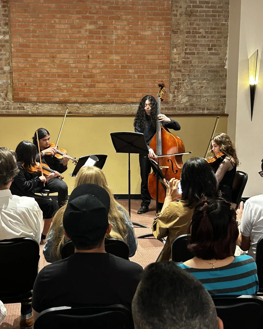 Last night, YOSA musicians took the stage for YOSA's very first Chamber Music Concert, and what an incredible achievement it was!⁠
⁠
Over six weeks, these ensembles worked closely with mentors to grow not only as musicians, but as teammates.⁠
⁠
Chamb