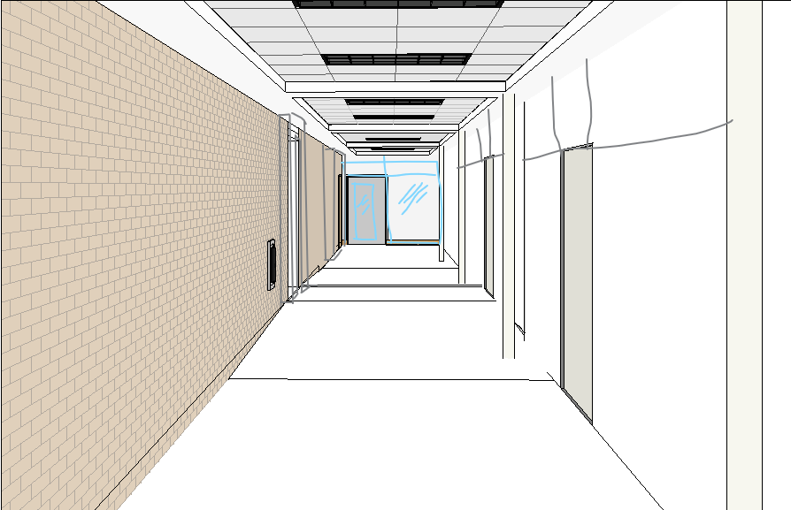 Main corridor