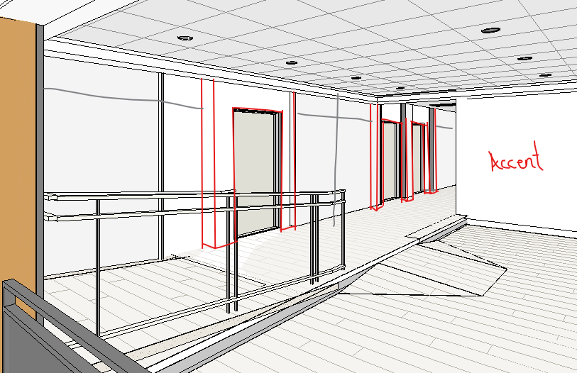 2nd floor chamber music corridor