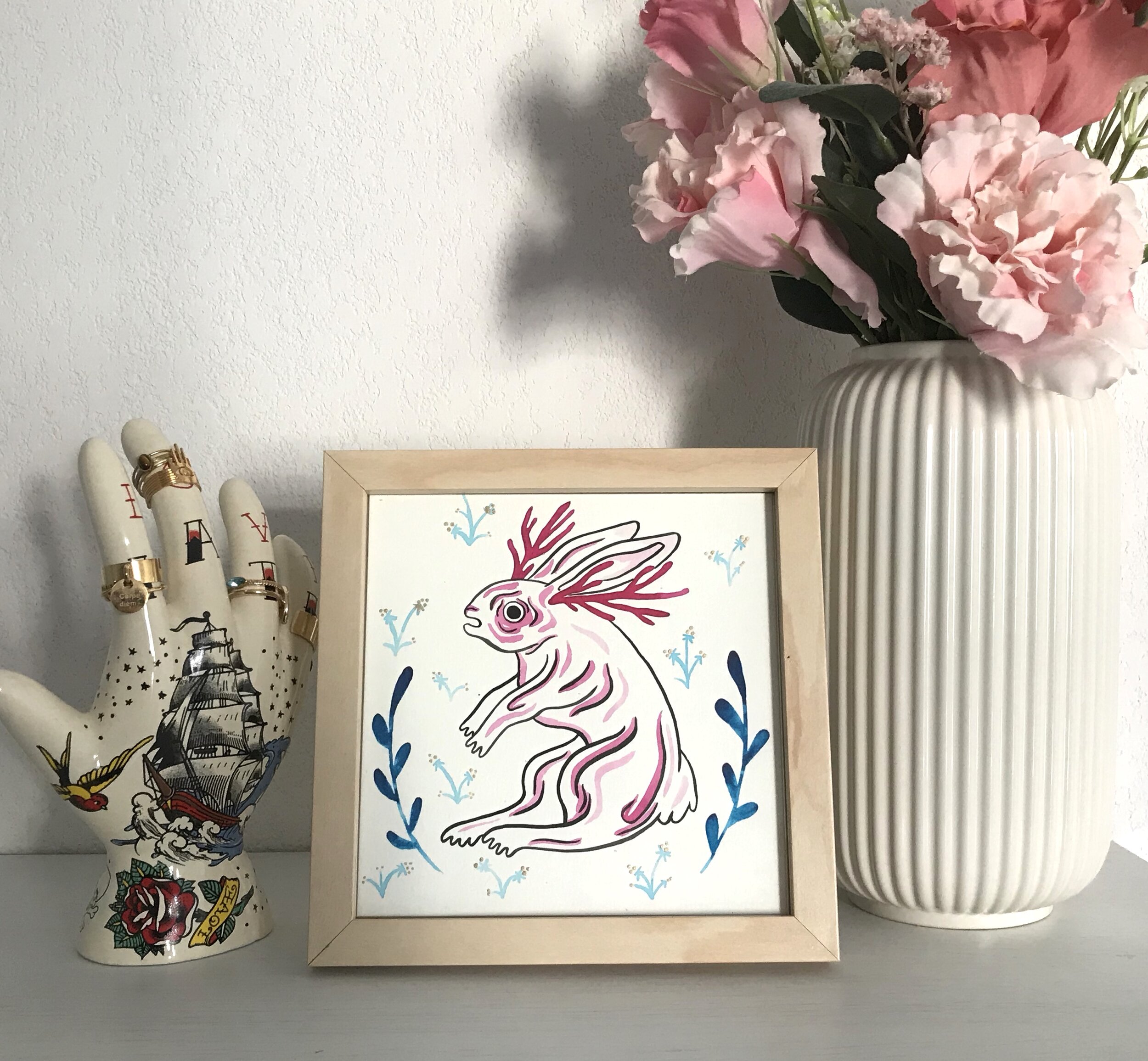 Dessin original : Jackalope