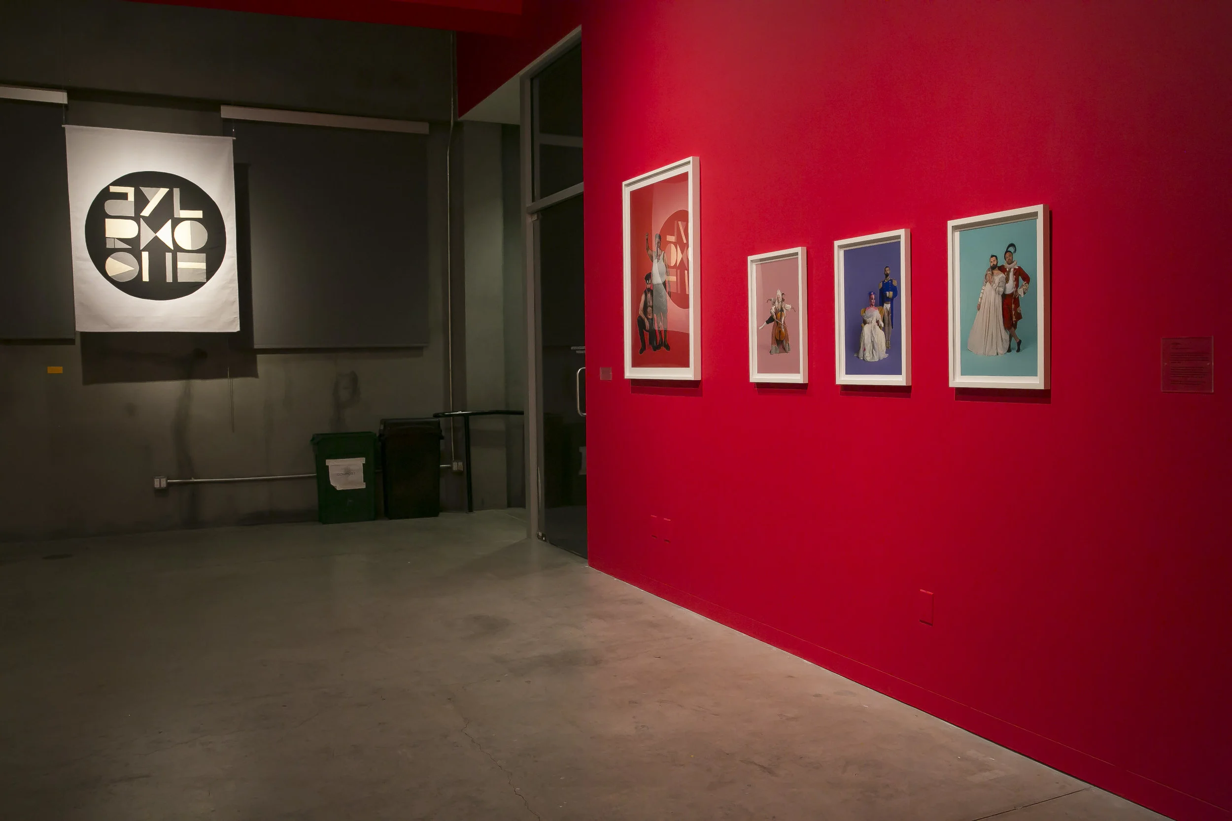  Install shot from Southern Exposure in San Francisco, CA as part of the Tallest Part of The Arch exhibition. 