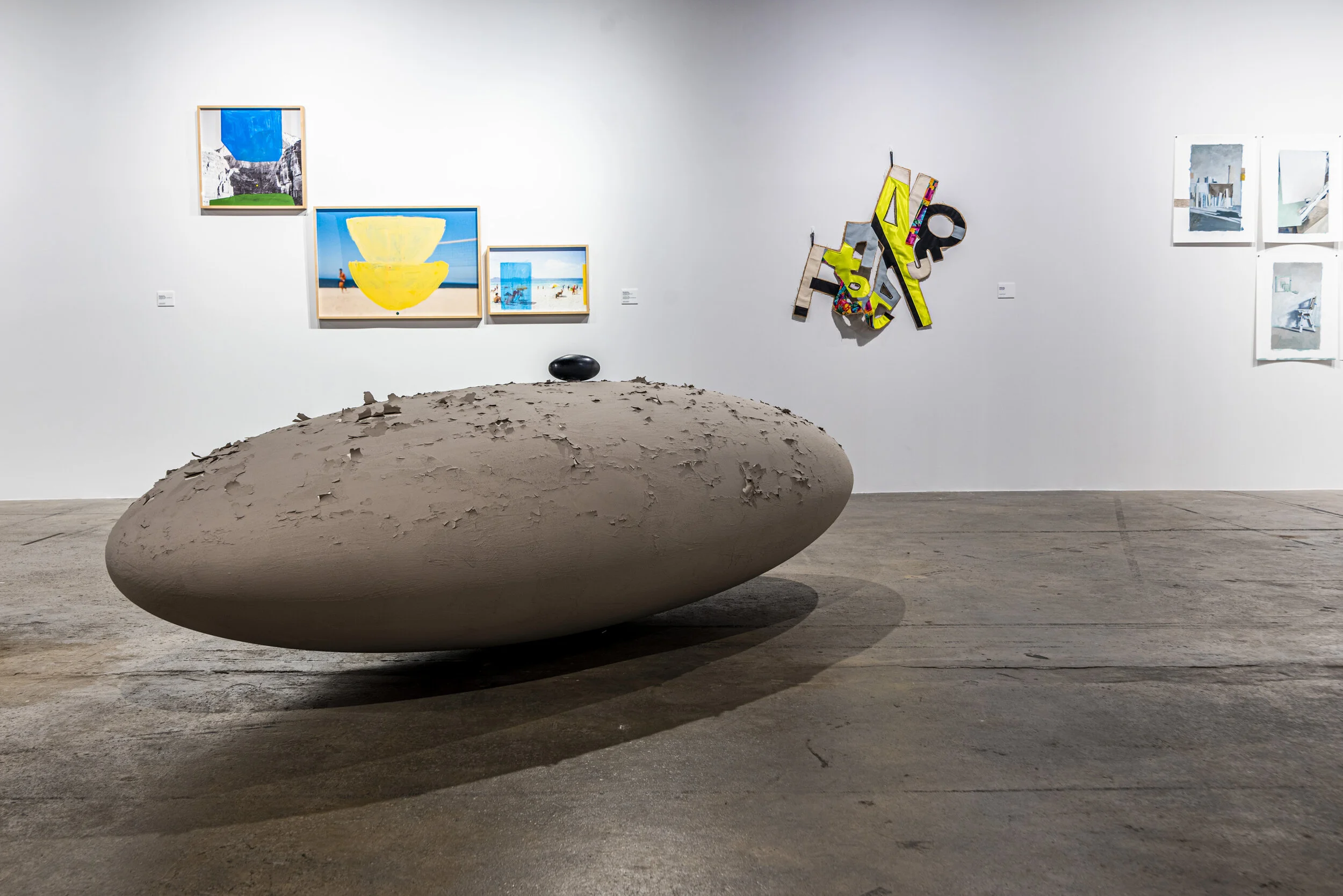 Install shot from "Between the legible and the opaque: Approaches to an ideal in place" Bakehouse Art Center, Miami,FL (2019- 2020)