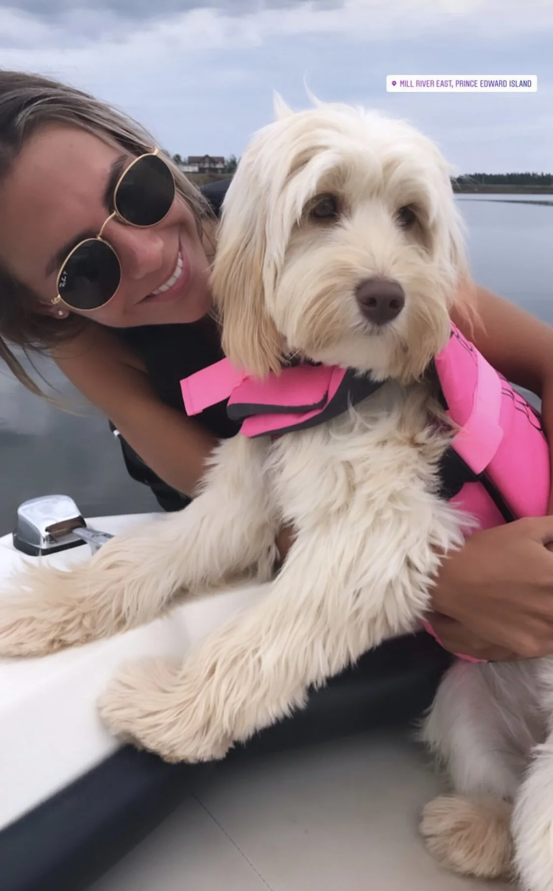 Piper Doodle and her Human 💕