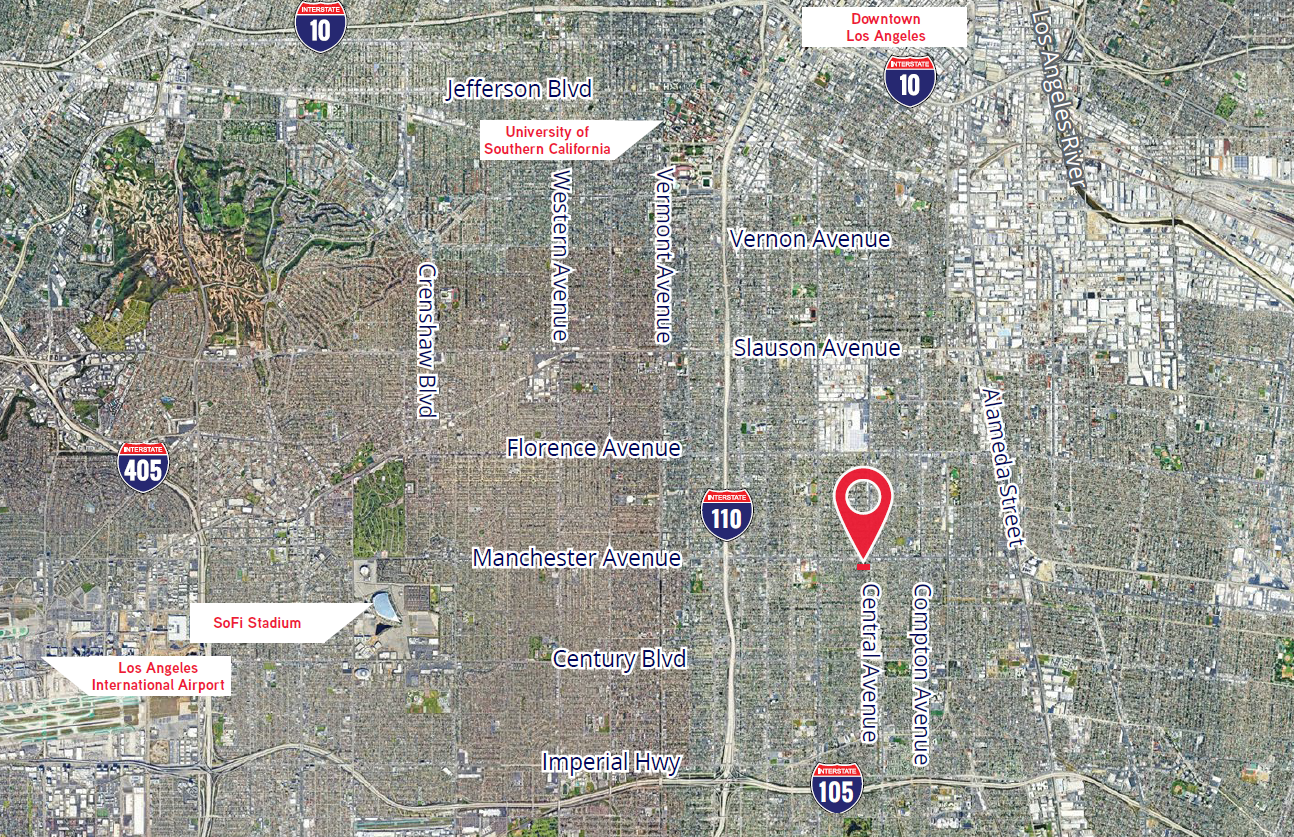 8717 S Central Location Map.png