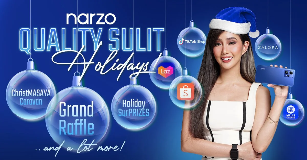 Have a Quality Sulit Holidays with narzo starting Nov 19!