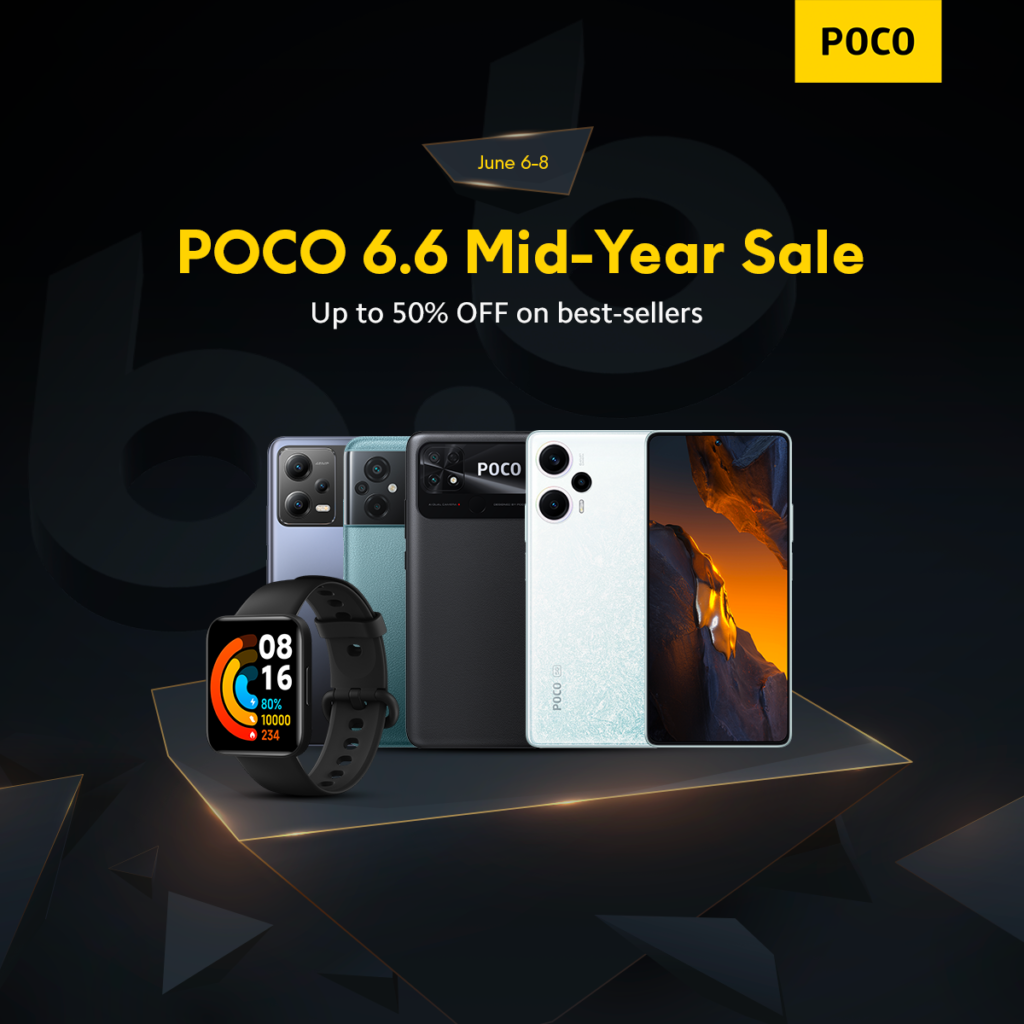 Unbelievable 50% Off: POCO Smartphones in 6.6 Sale!