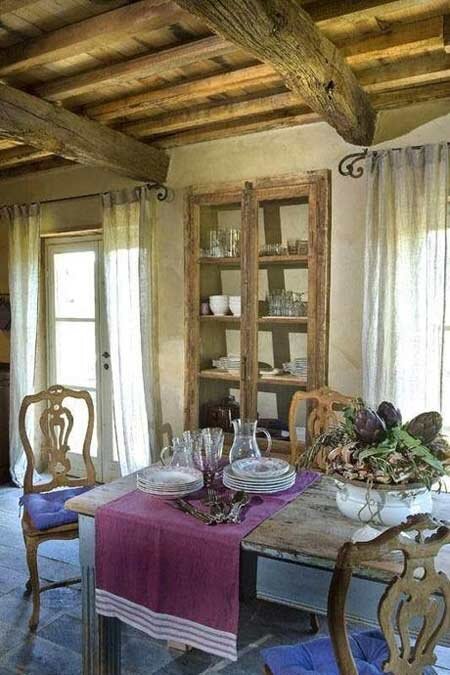 wood french country decor