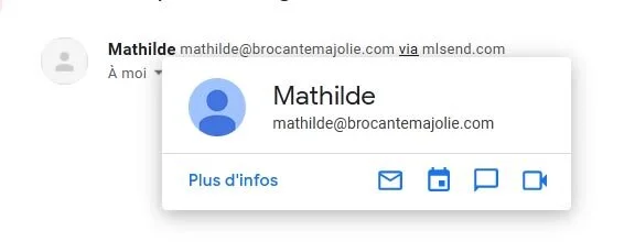 gmail contact