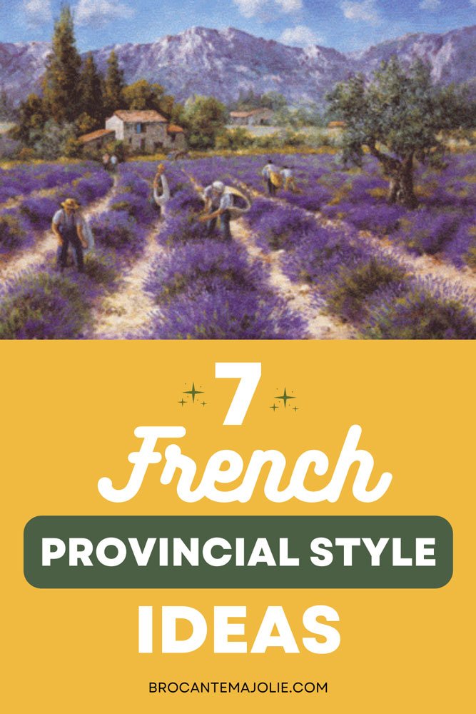 french country provincial style pin