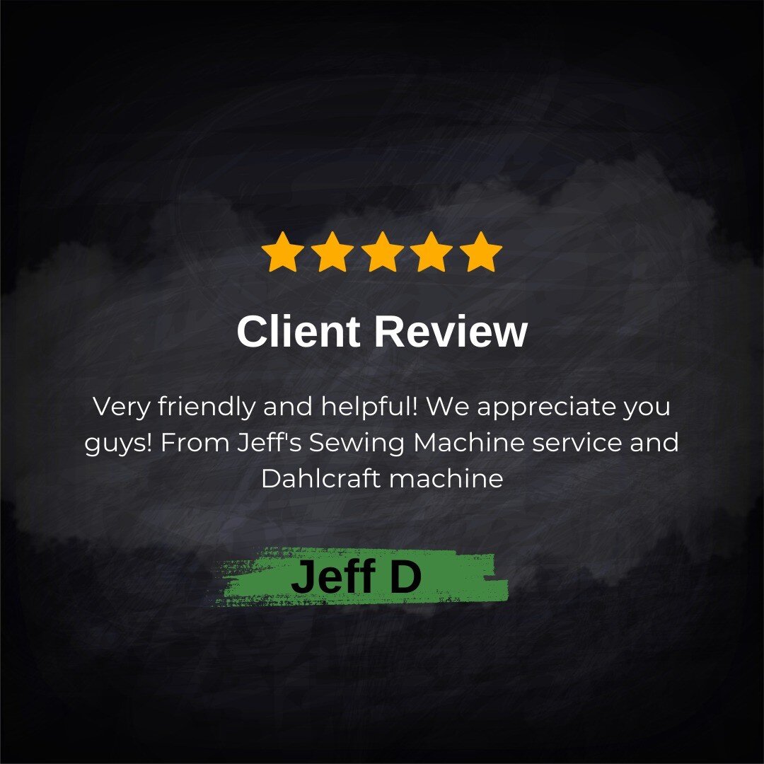 Thank you Jeff, we love to help our community!