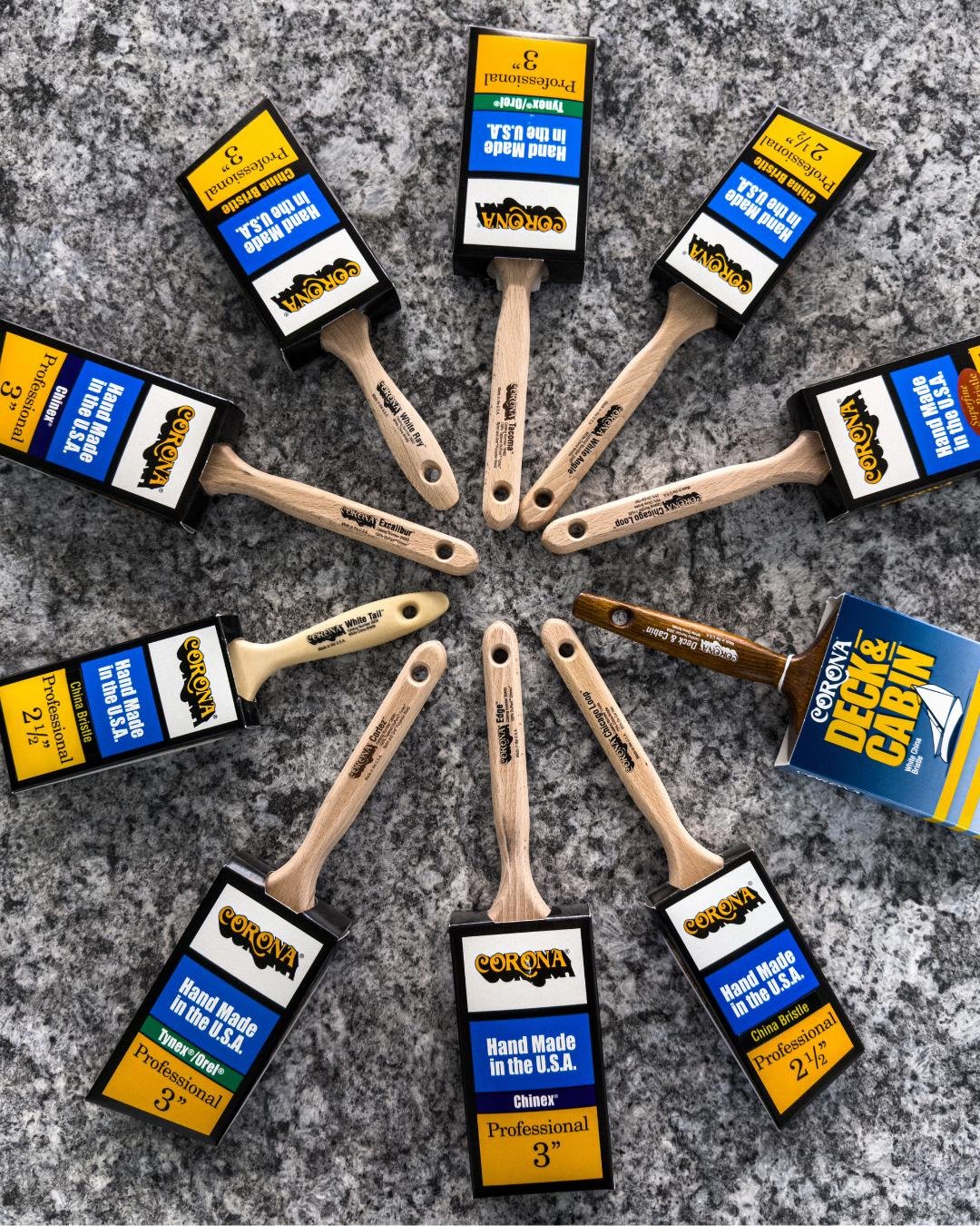 If you&rsquo;ve ever struggled with streaks or uneven coverage, your brush might be the culprit.
Corona brushes help your paint go on smoother and look better, because the right tool changes everything.

#ForrestPaint #CoronaBrushes #QualityTools #Pa