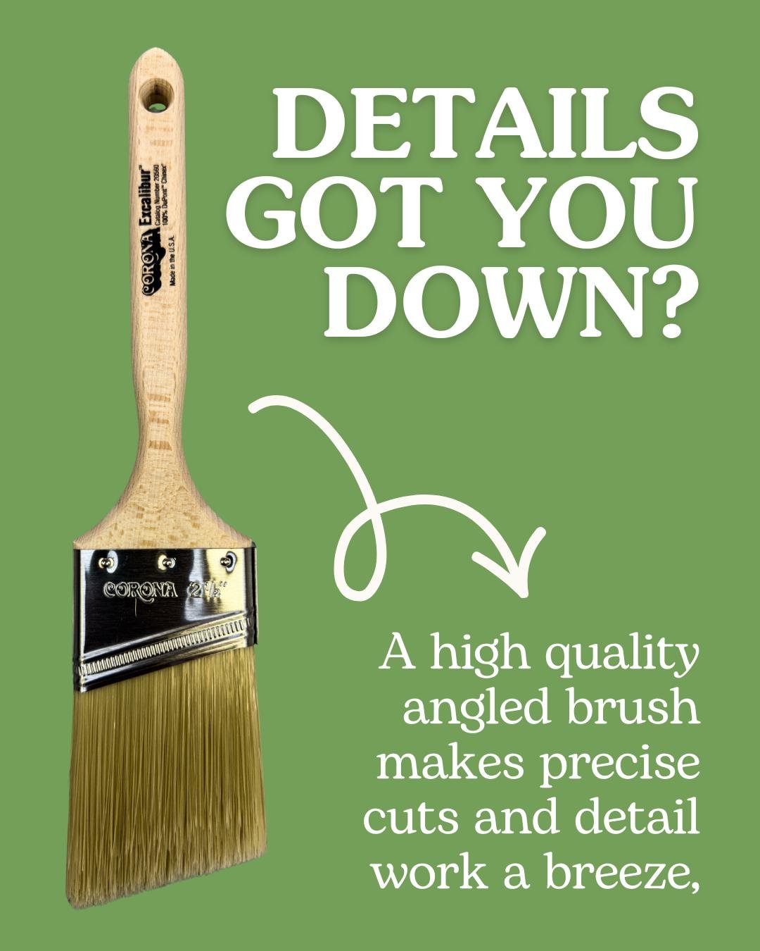 For clean lines and precise detail work, an angled brush makes all the difference.
High-quality angled brushes help you cut in smoothly along edges and corners, making wall painting easier and more professional-looking. 🖌️✨

#ForrestPaint #PaintingT