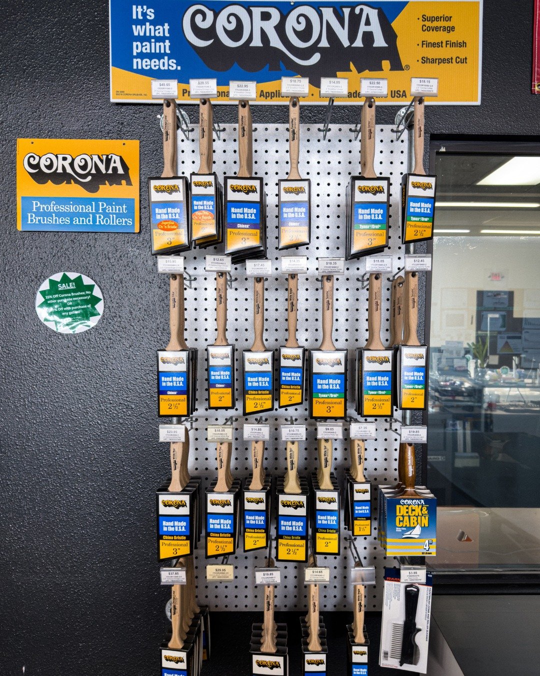 A great finish starts with the right tools.
Corona brushes deliver professional-quality performance for better control, smoother strokes, and results you can be proud of.

#ForrestPaint #PaintTrends #HomeInspo #DIYPaint