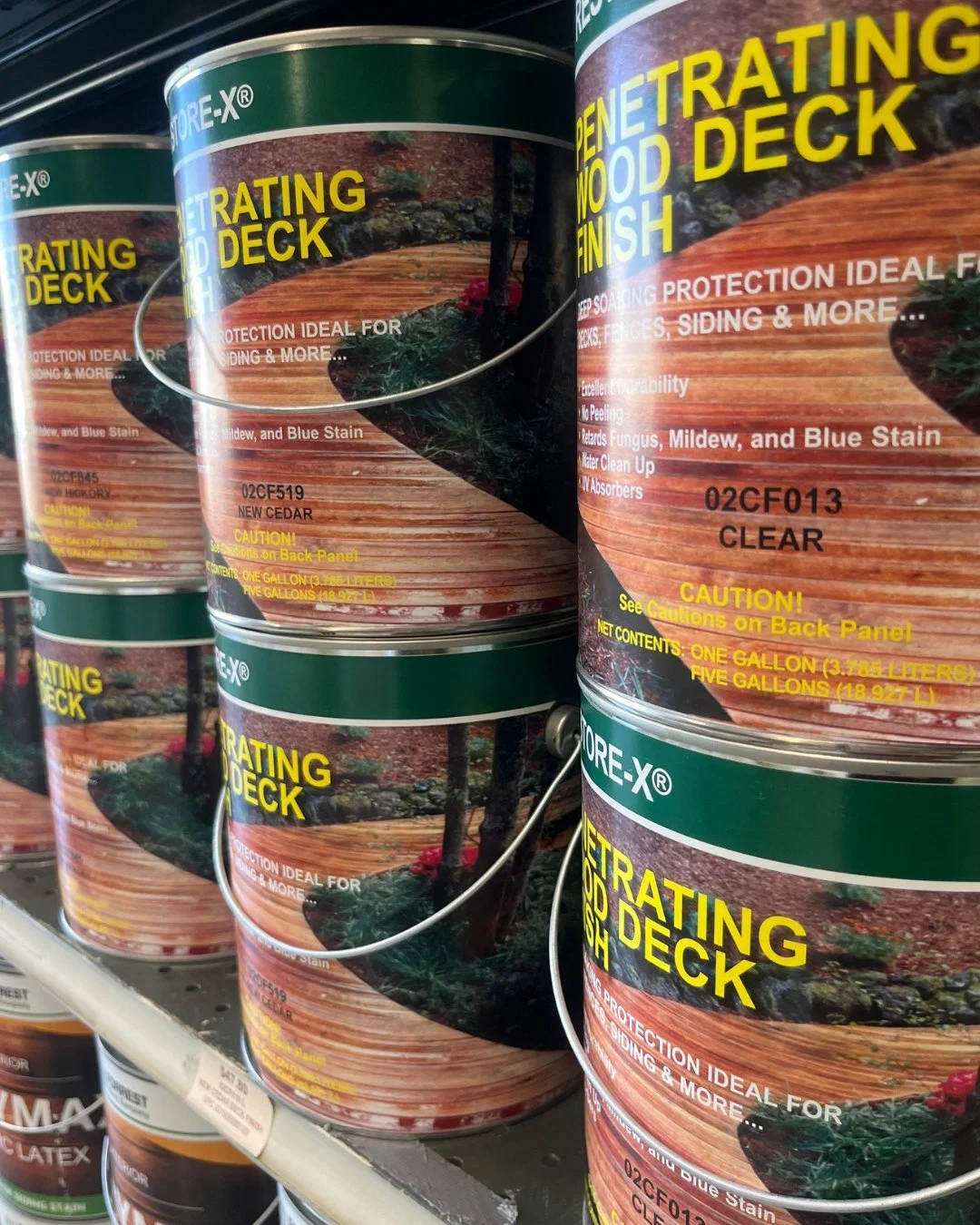 Looking to finish or refinish your deck?
Our RestoreX Wood Deck Finish helps maximize your deck&rsquo;s lifespan or bring an old deck back to life. It also slows mildew and fungus growth, making it a great choice for Pacific Northwest conditions.

 #
