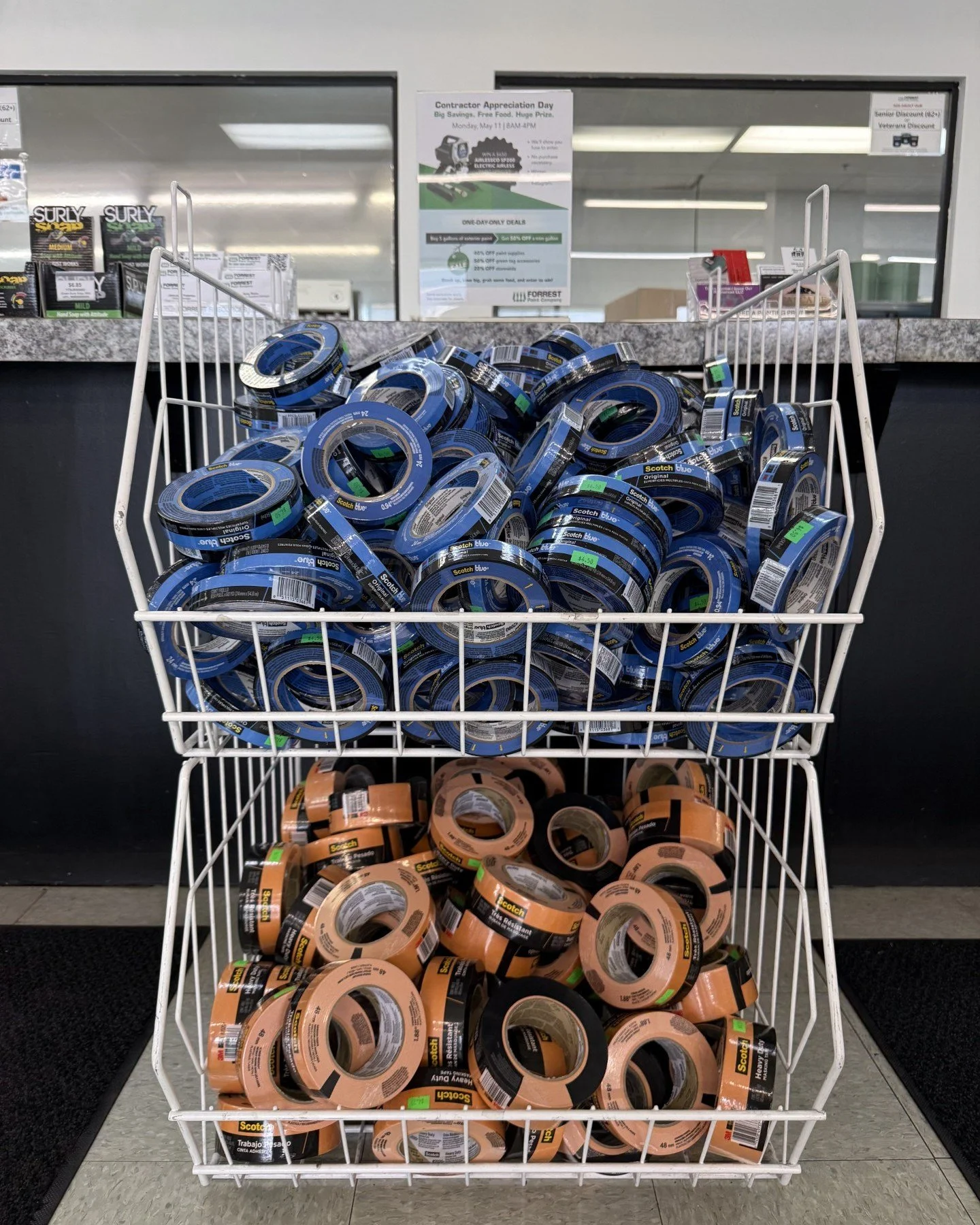 Weekly Deal 🎉

Buy one Green Tag Tape, get one FREE!

Available in 1", 1&frac12;", and 2"&mdash;mix and match sizes to fit your project. Customer pays for the higher-priced item.

Stock up while it lasts at Forrest Paint!

 #ForrestPa