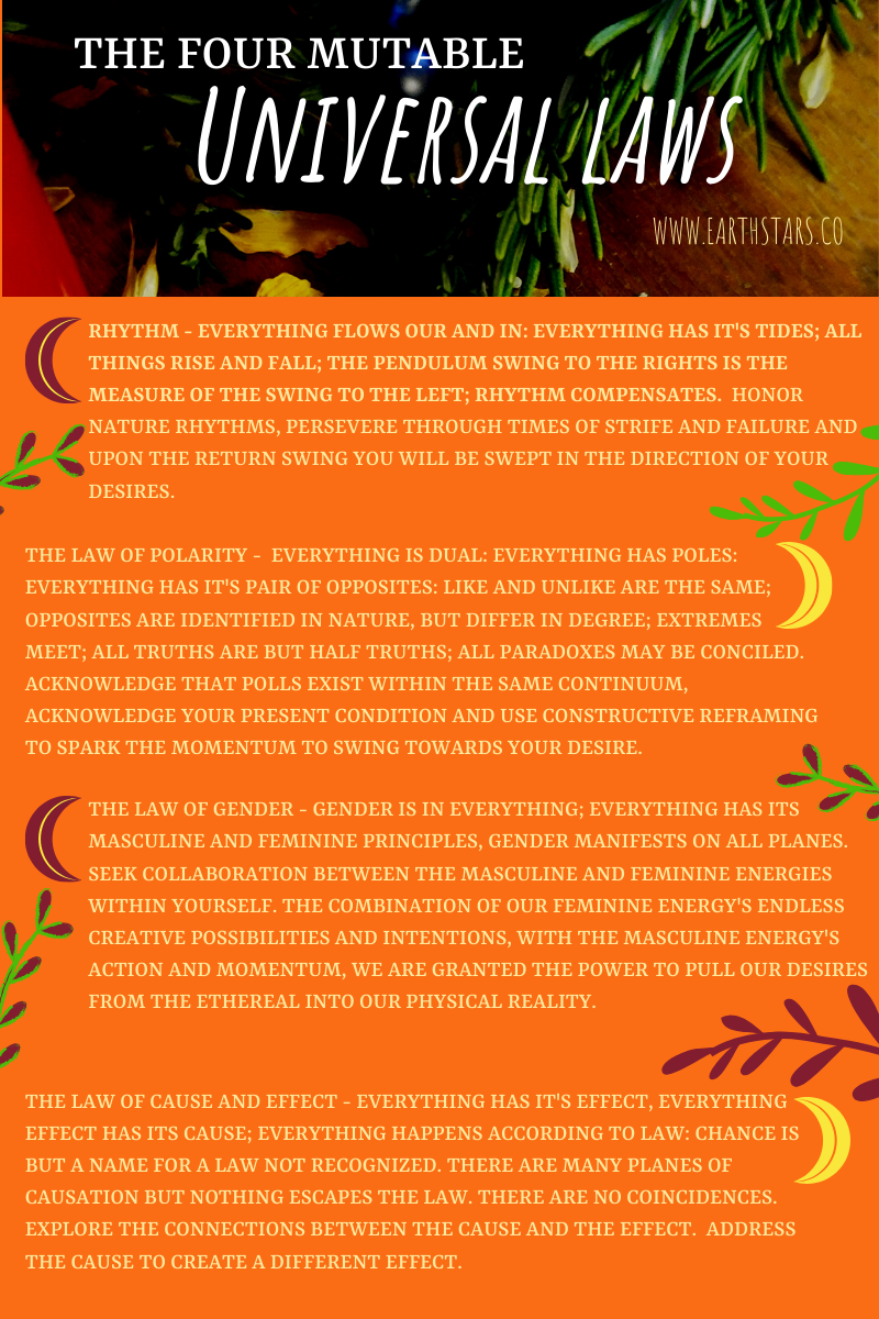 The 7 Universal Laws Part 2 — Witchpowerment