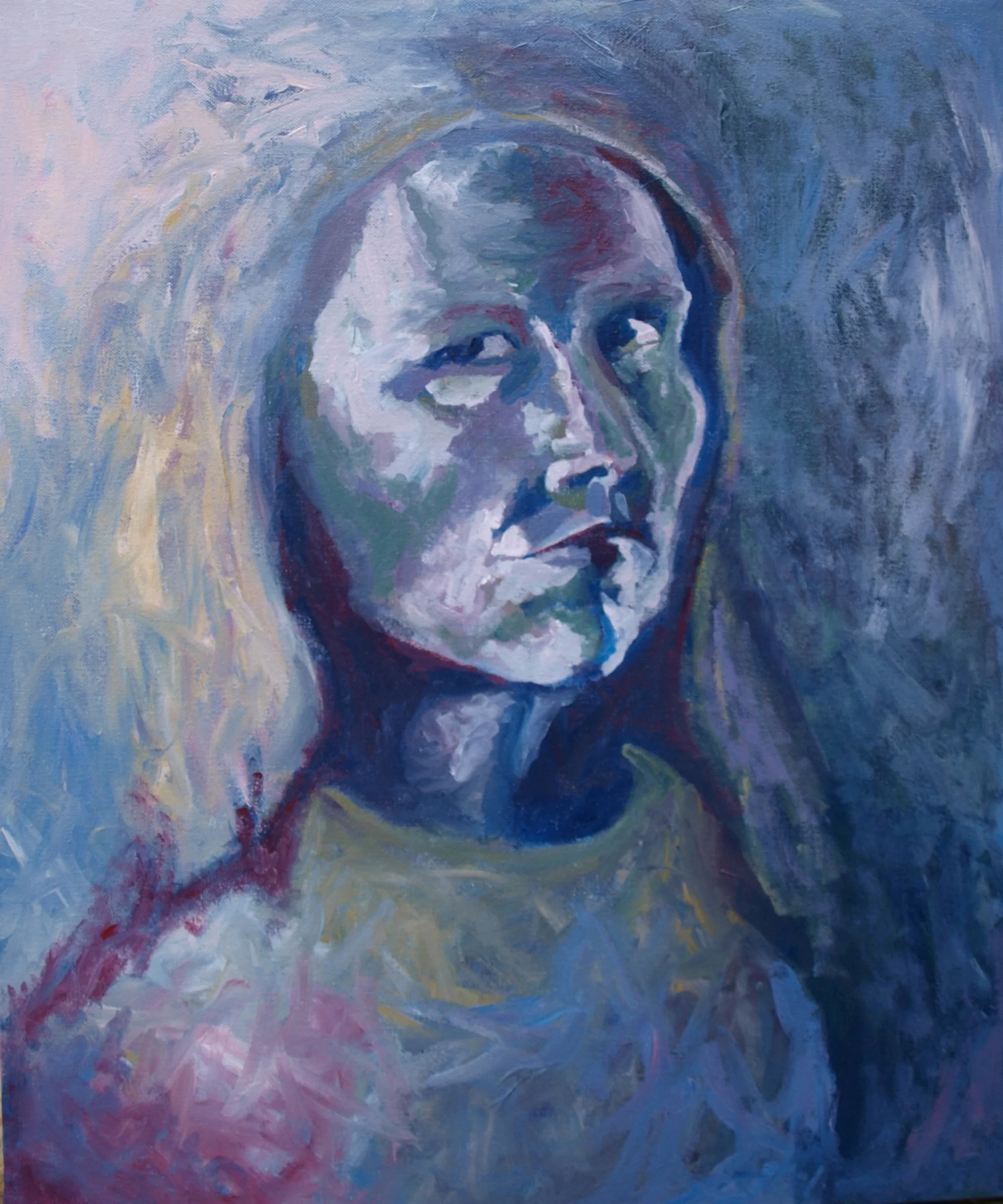 Self-Portrait in Sweater